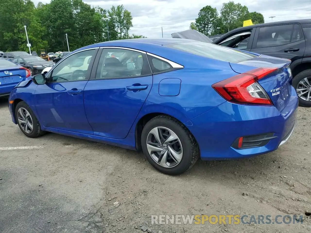 2 Photograph of a damaged car 2HGFC2F65LH522536 HONDA CIVIC 2020