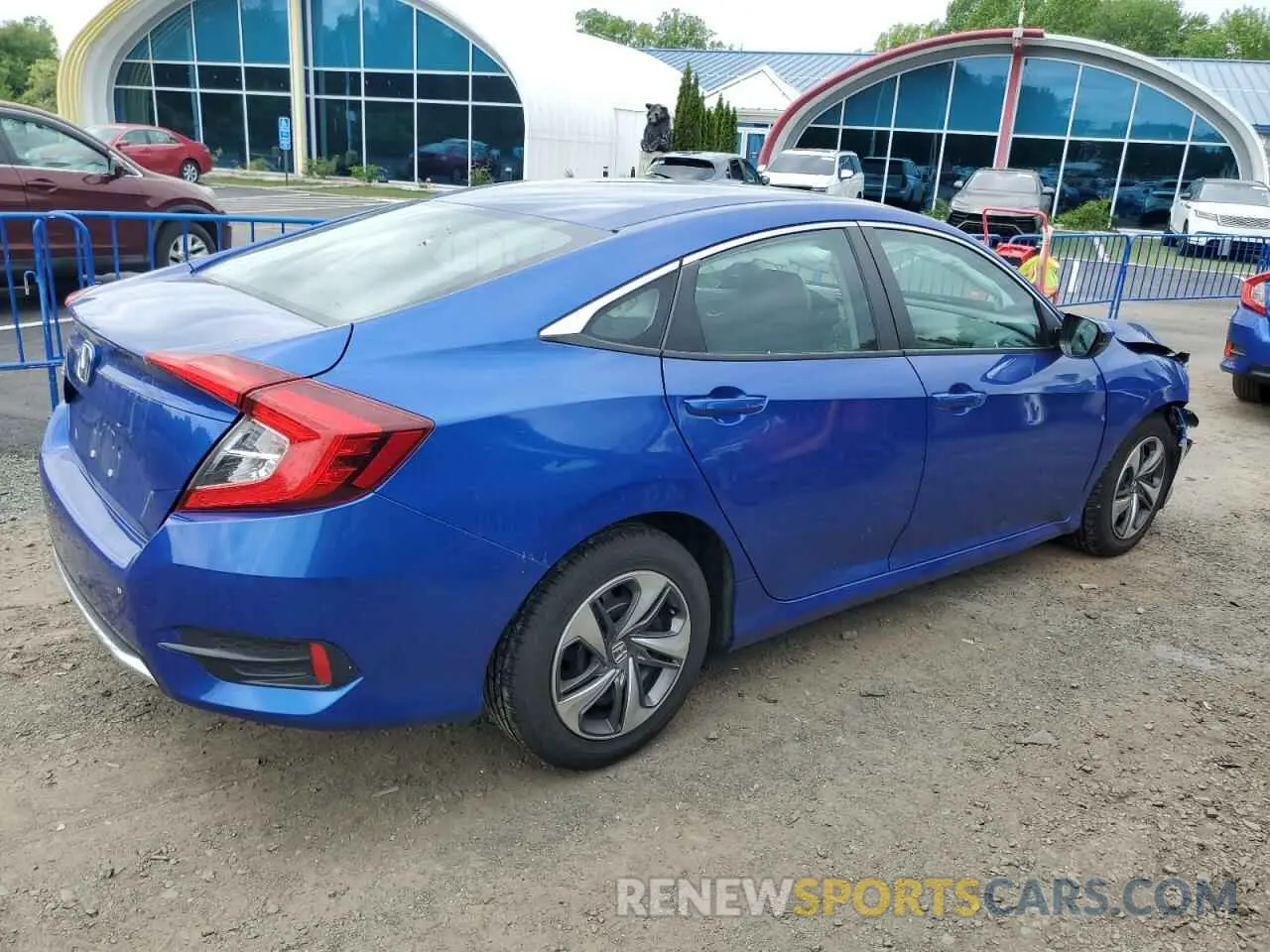 3 Photograph of a damaged car 2HGFC2F65LH522536 HONDA CIVIC 2020