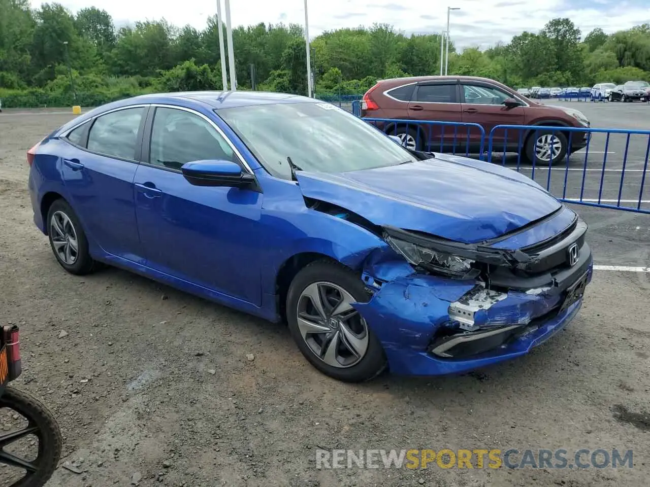4 Photograph of a damaged car 2HGFC2F65LH522536 HONDA CIVIC 2020