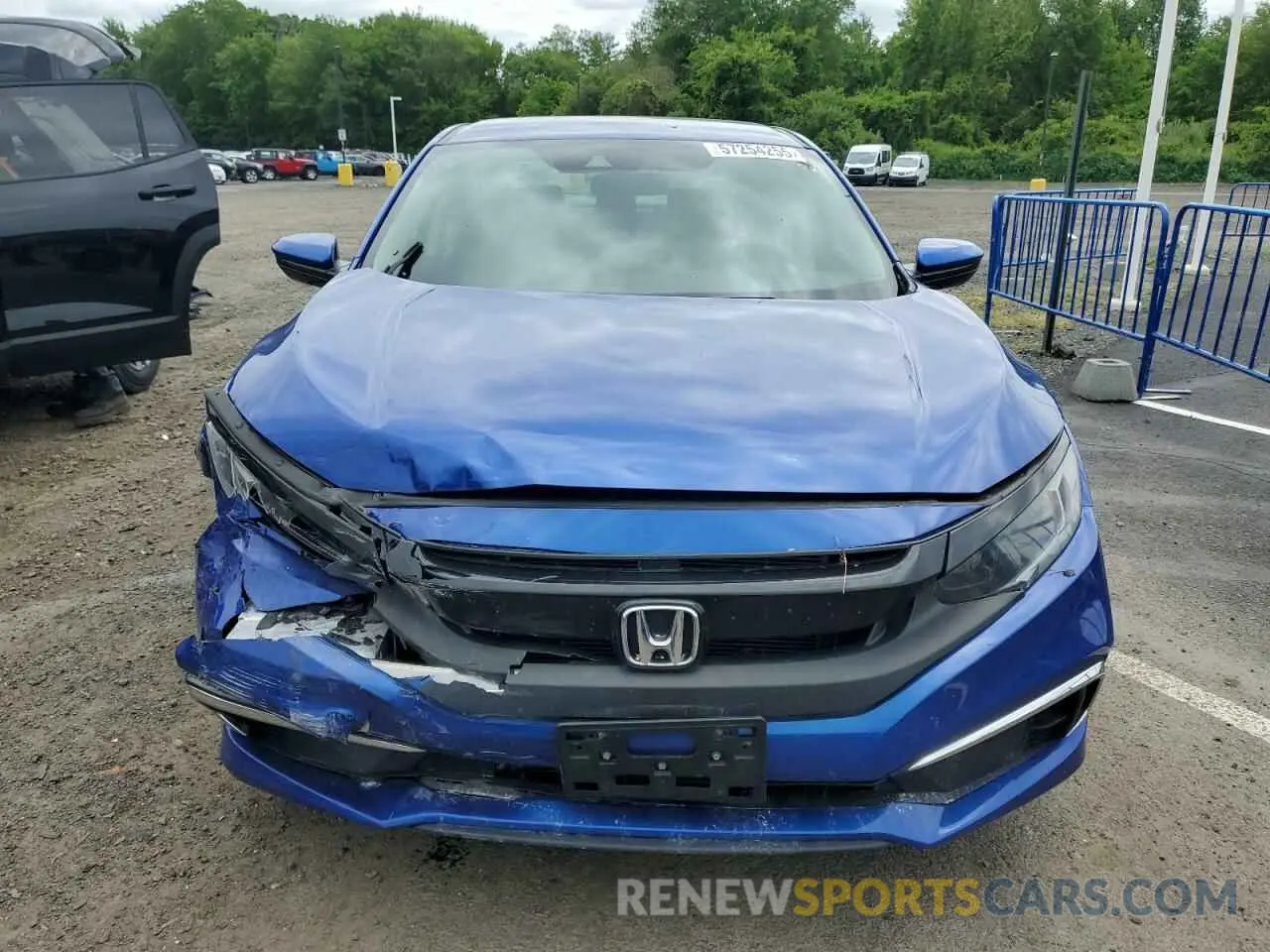 5 Photograph of a damaged car 2HGFC2F65LH522536 HONDA CIVIC 2020