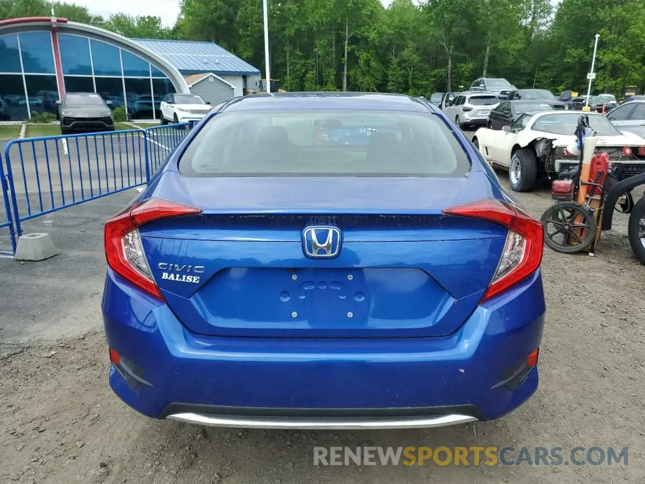 6 Photograph of a damaged car 2HGFC2F65LH522536 HONDA CIVIC 2020