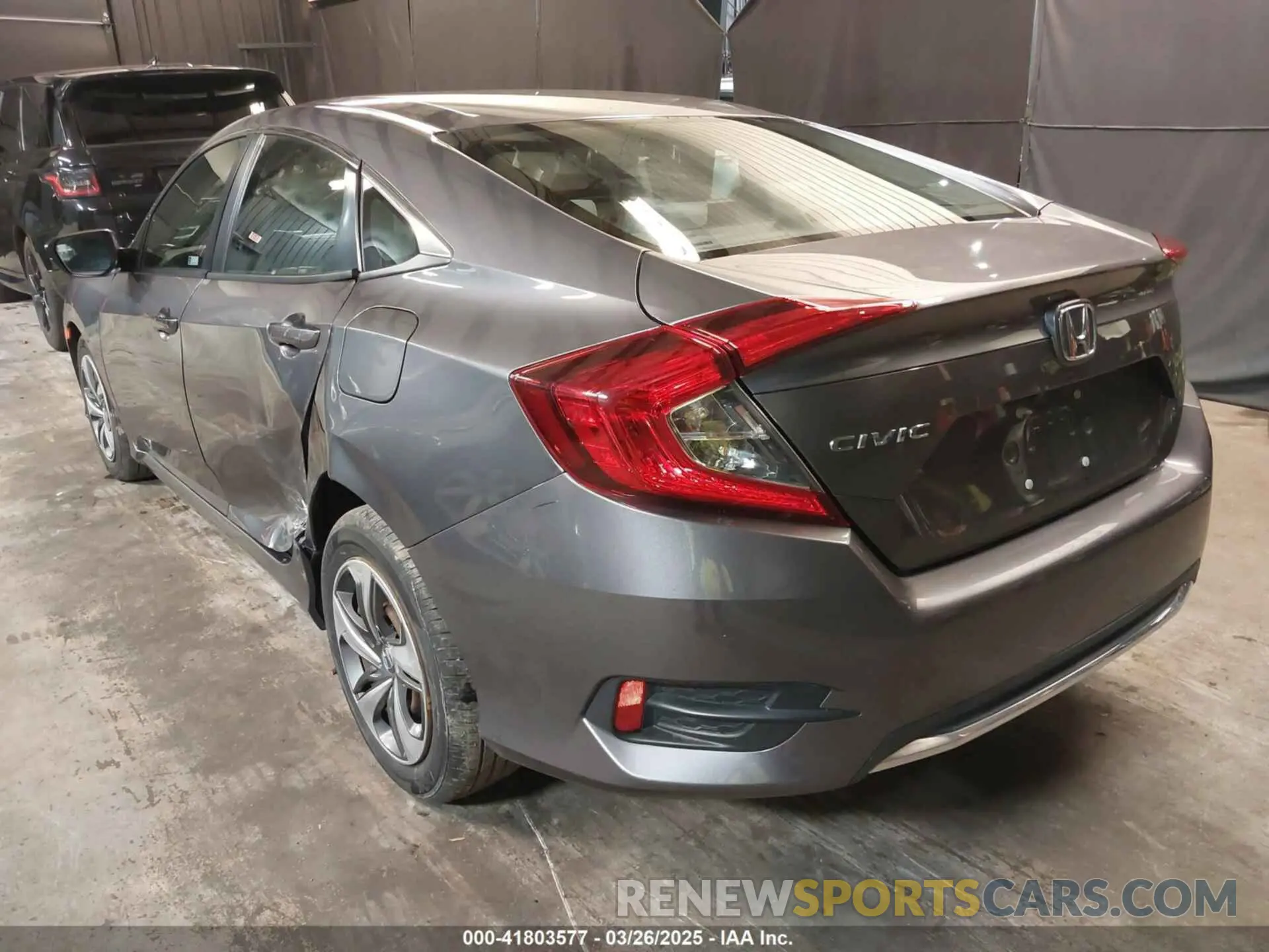 3 Photograph of a damaged car 2HGFC2F65LH525081 HONDA CIVIC 2020