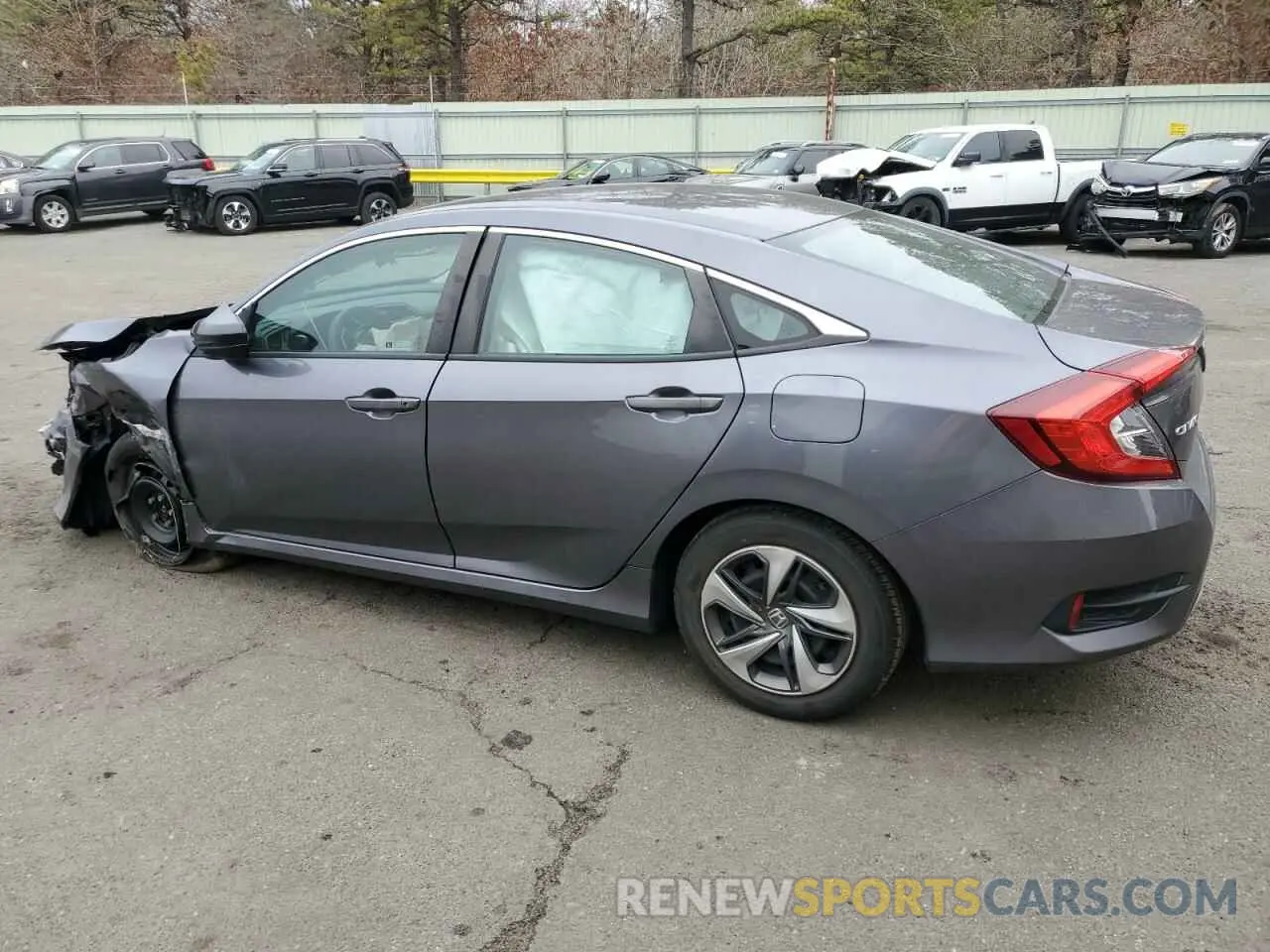 2 Photograph of a damaged car 2HGFC2F65LH528837 HONDA CIVIC 2020
