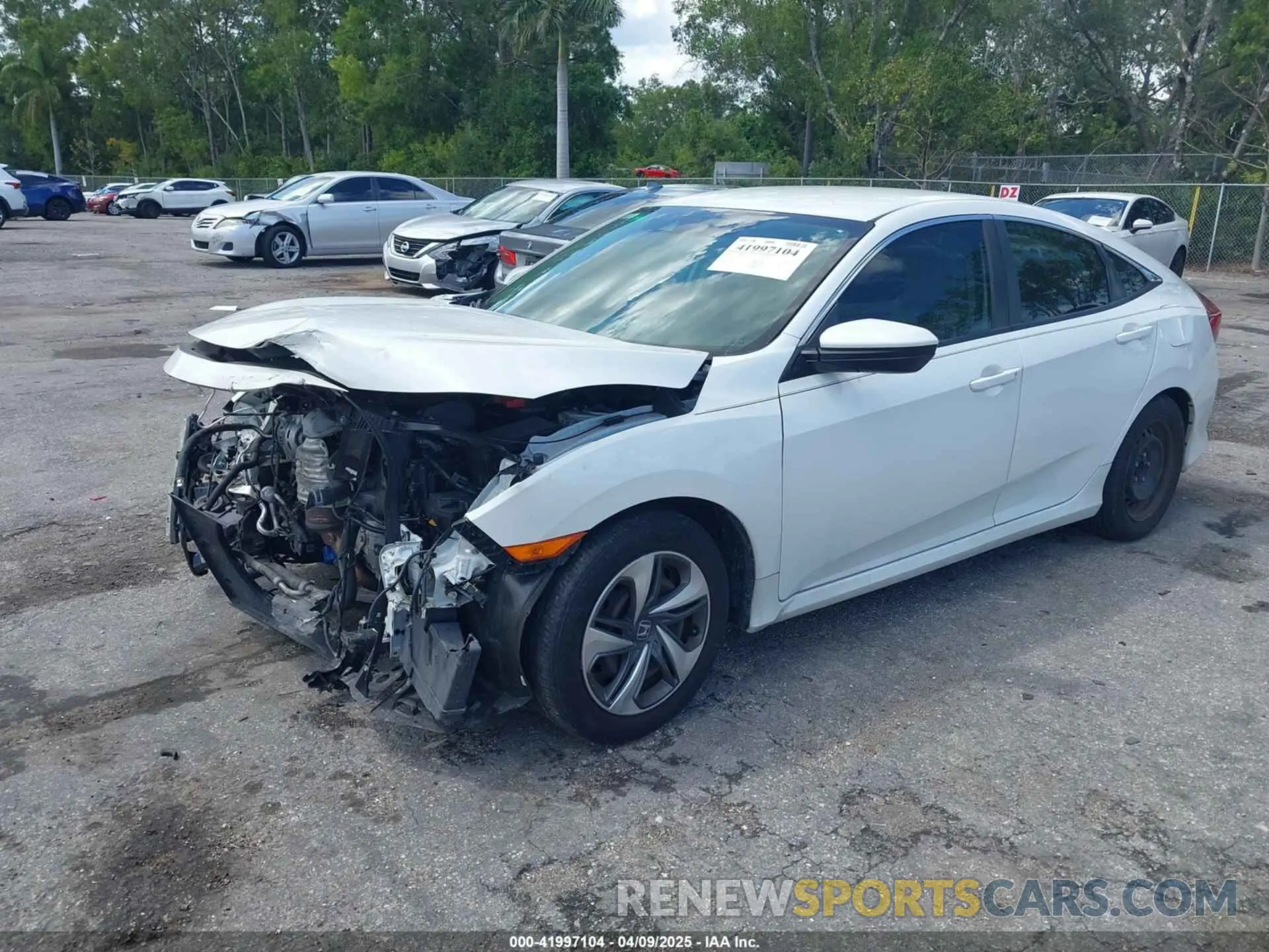 2 Photograph of a damaged car 2HGFC2F65LH531818 HONDA CIVIC 2020