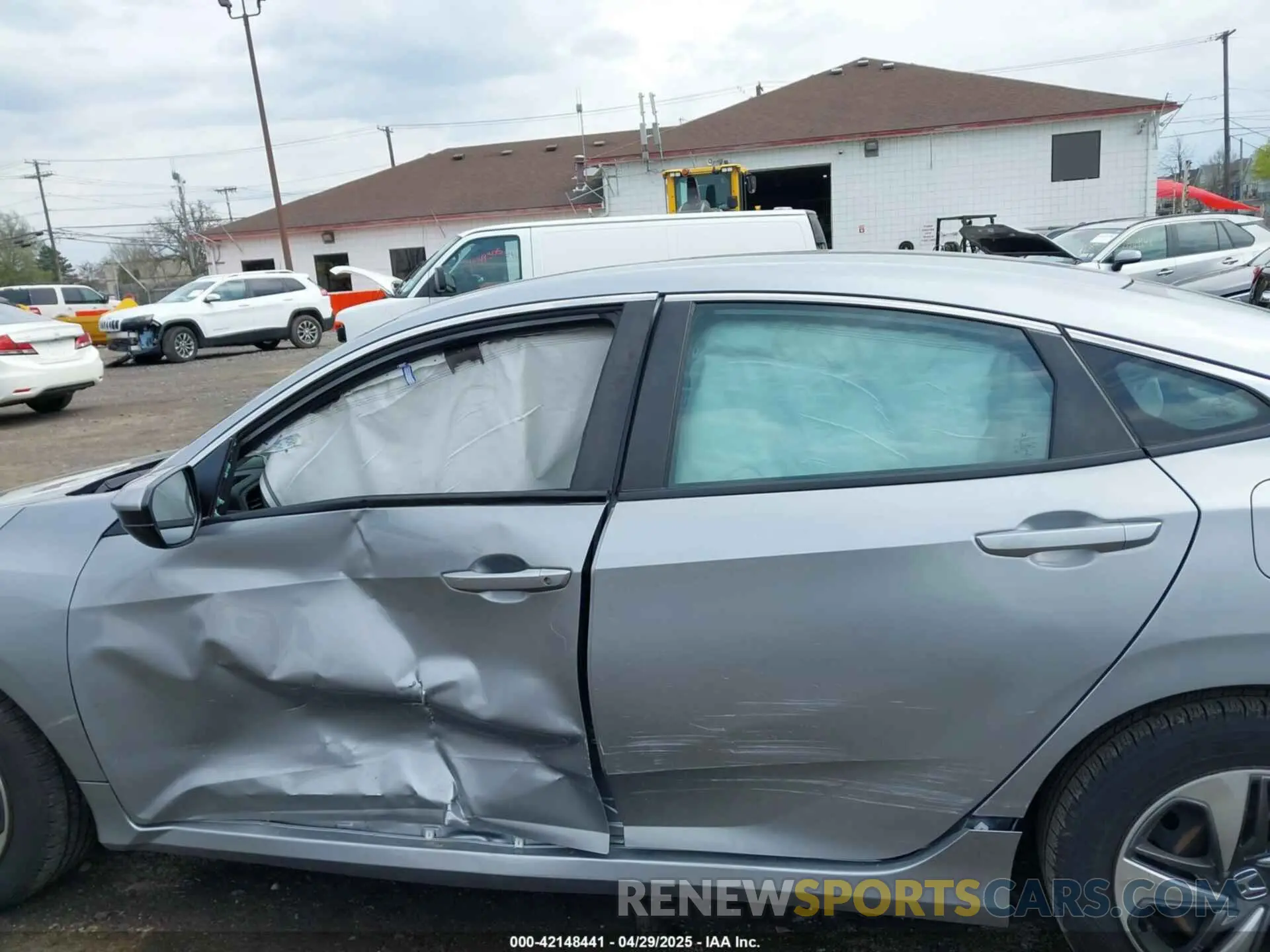 14 Photograph of a damaged car 2HGFC2F65LH544133 HONDA CIVIC 2020