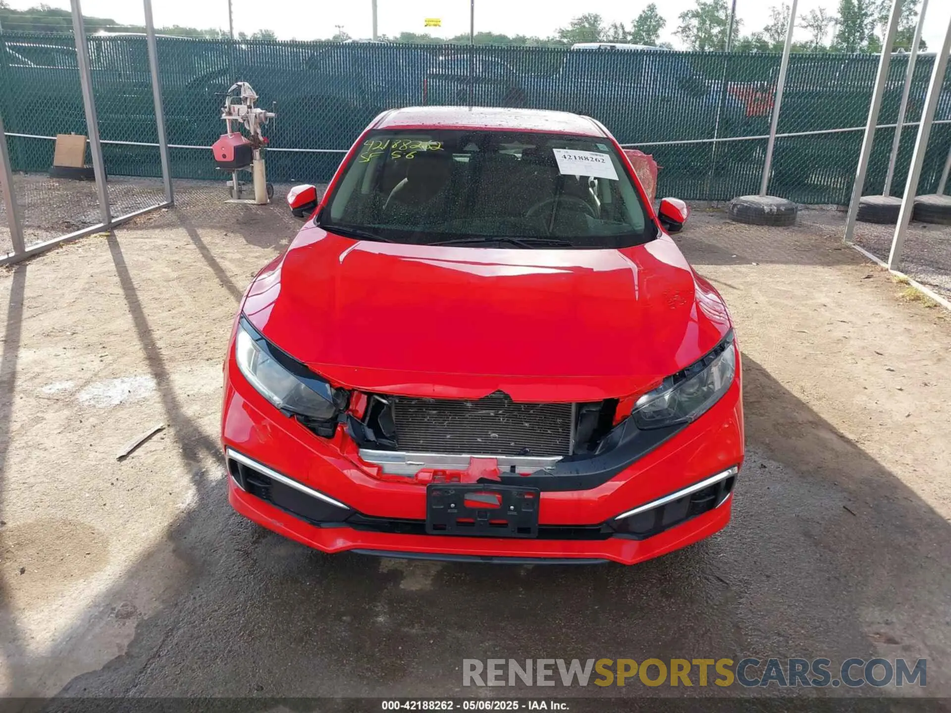 12 Photograph of a damaged car 2HGFC2F65LH550028 HONDA CIVIC 2020