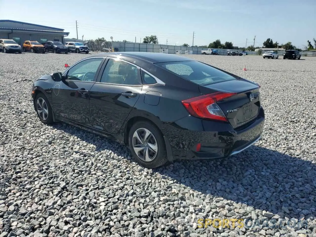 2 Photograph of a damaged car 2HGFC2F65LH551146 HONDA CIVIC 2020