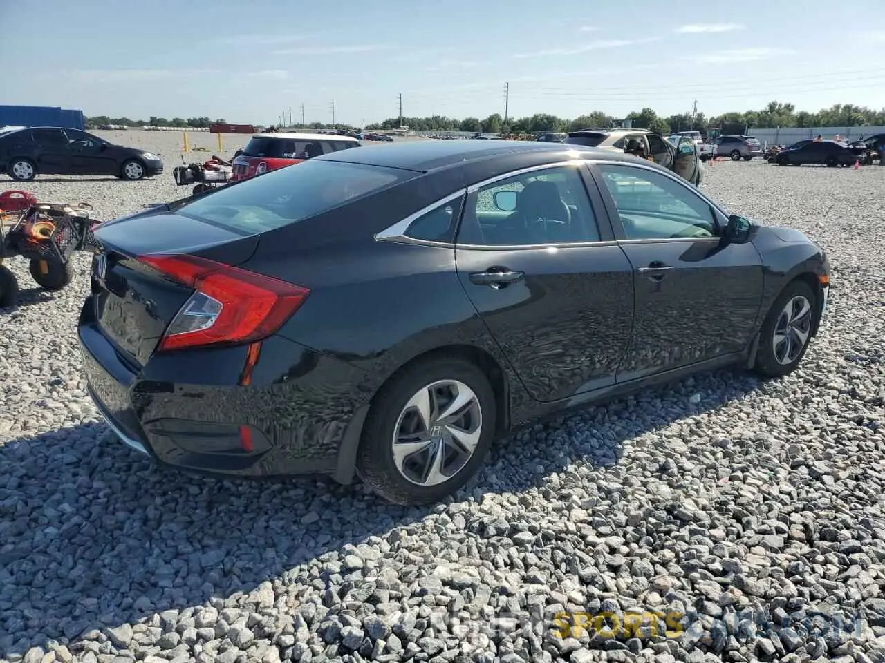 3 Photograph of a damaged car 2HGFC2F65LH551146 HONDA CIVIC 2020