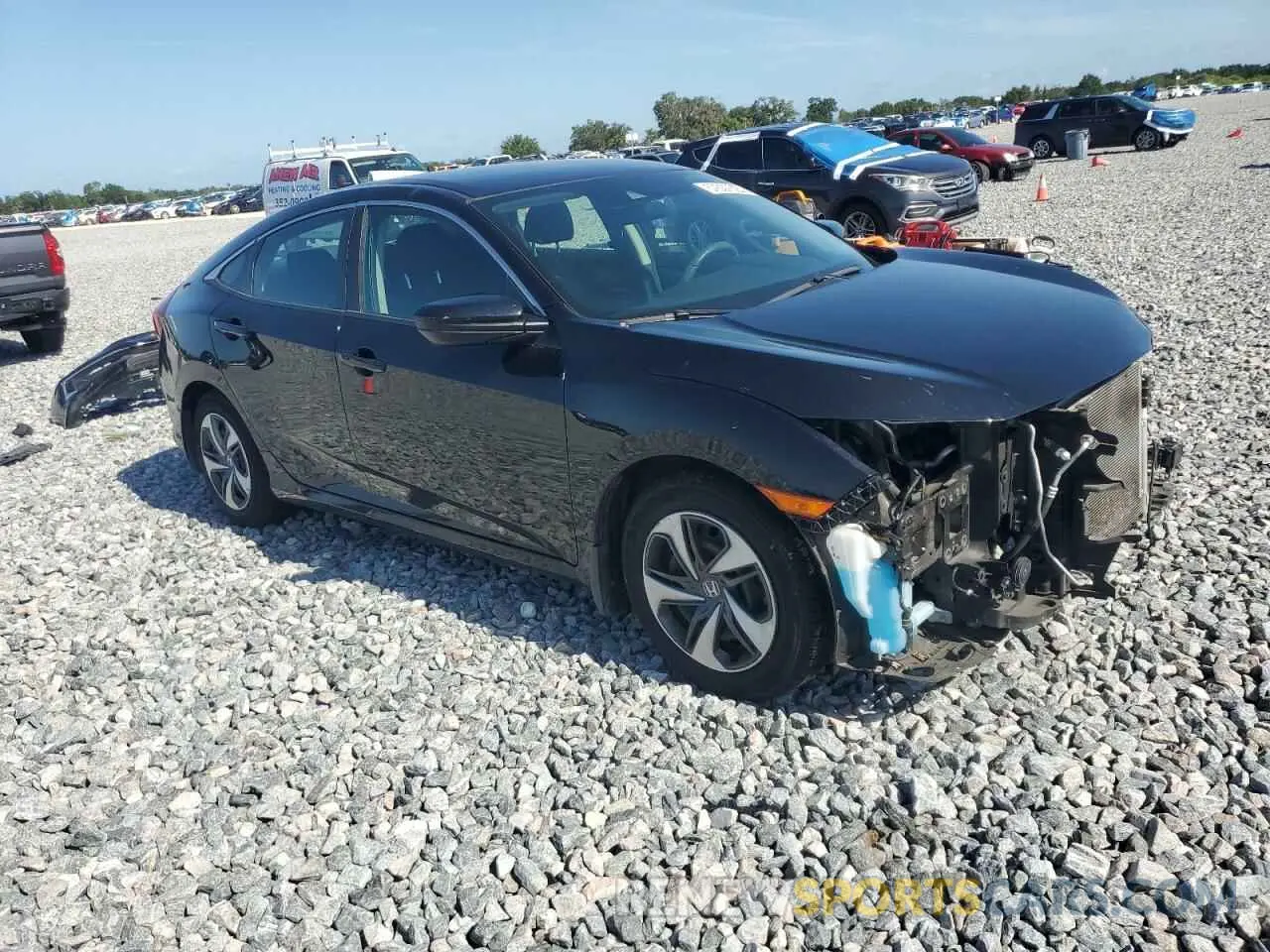 4 Photograph of a damaged car 2HGFC2F65LH551146 HONDA CIVIC 2020