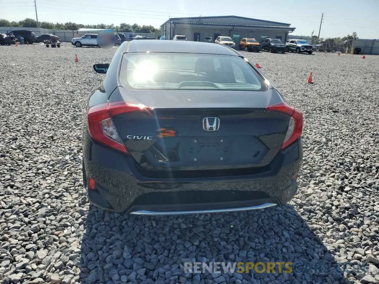 6 Photograph of a damaged car 2HGFC2F65LH551146 HONDA CIVIC 2020