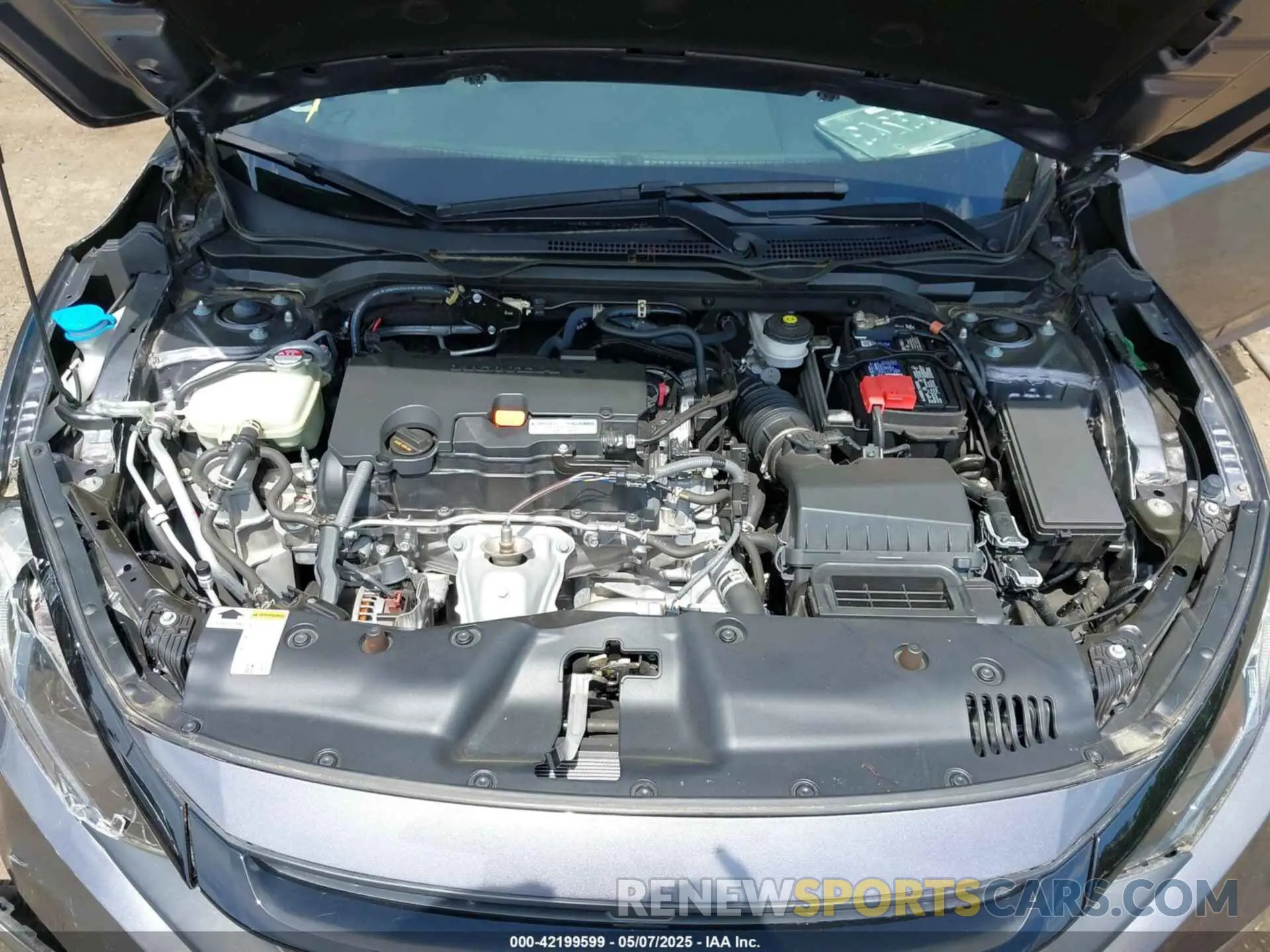 10 Photograph of a damaged car 2HGFC2F65LH552779 HONDA CIVIC 2020