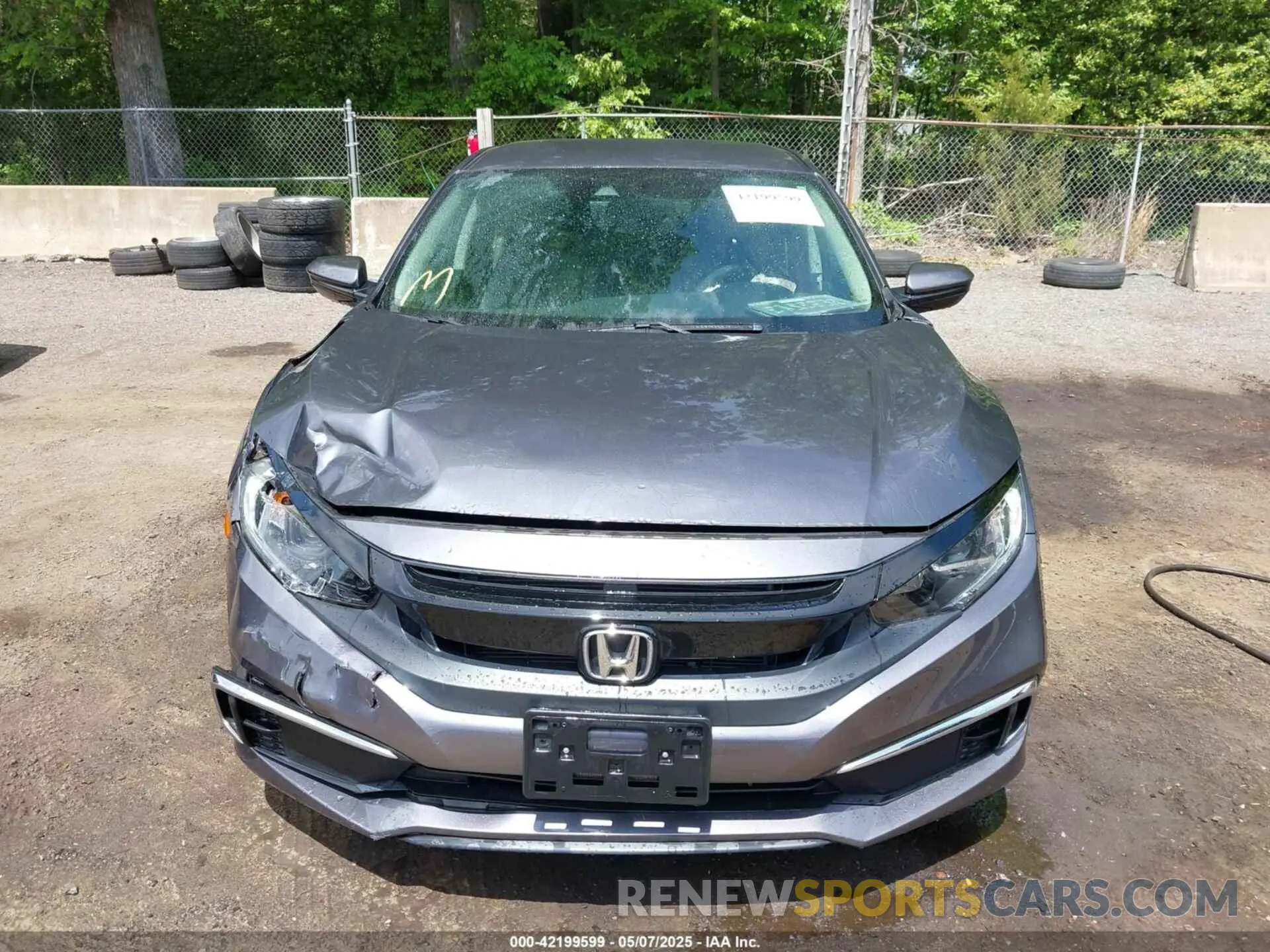 12 Photograph of a damaged car 2HGFC2F65LH552779 HONDA CIVIC 2020