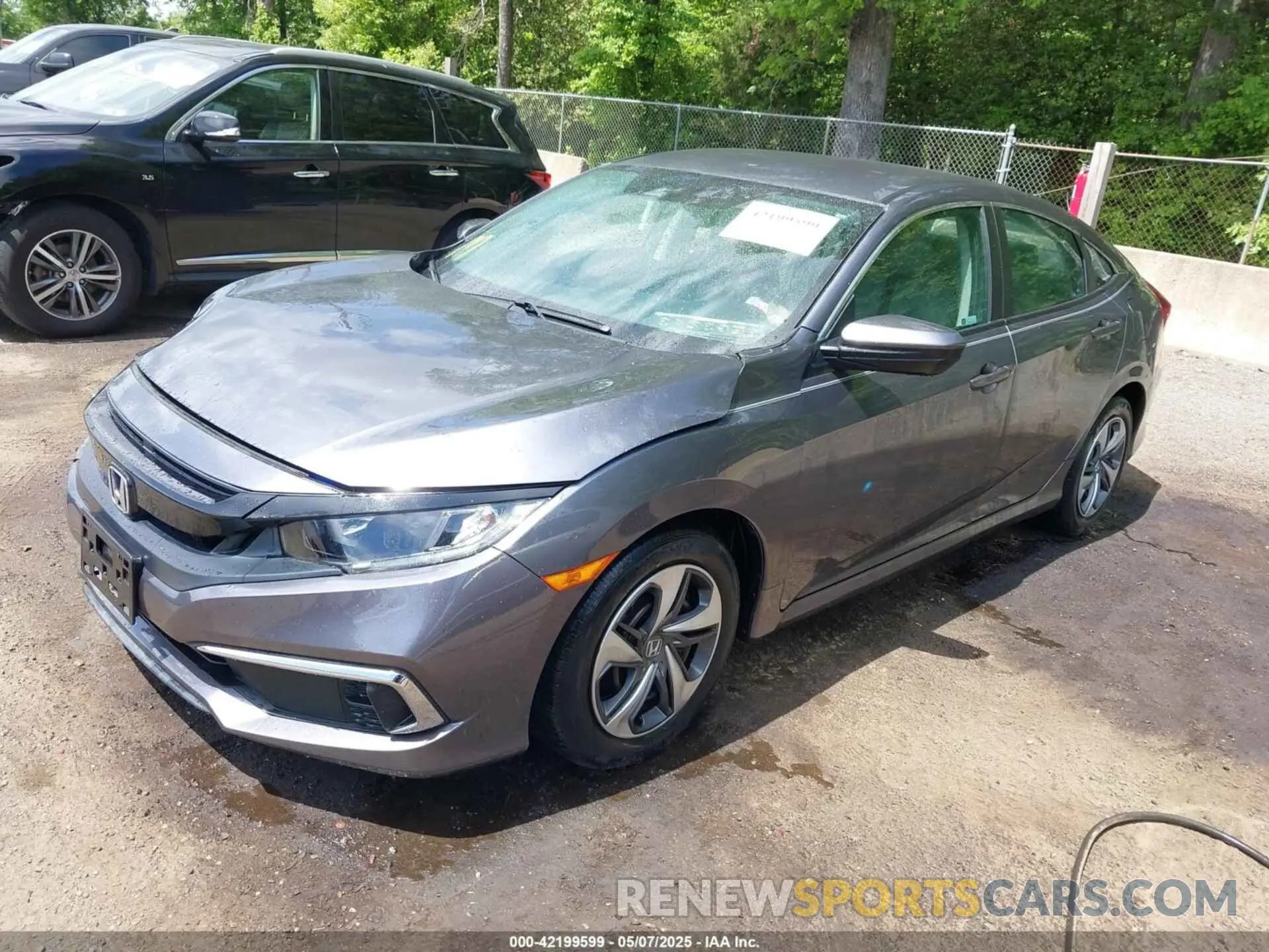 2 Photograph of a damaged car 2HGFC2F65LH552779 HONDA CIVIC 2020