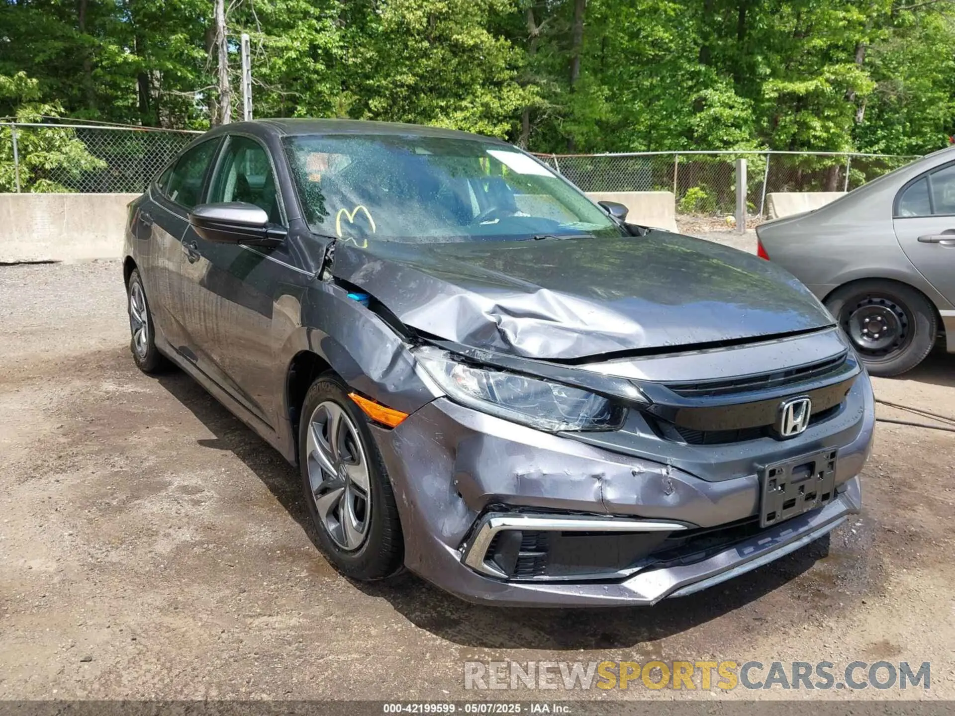 6 Photograph of a damaged car 2HGFC2F65LH552779 HONDA CIVIC 2020