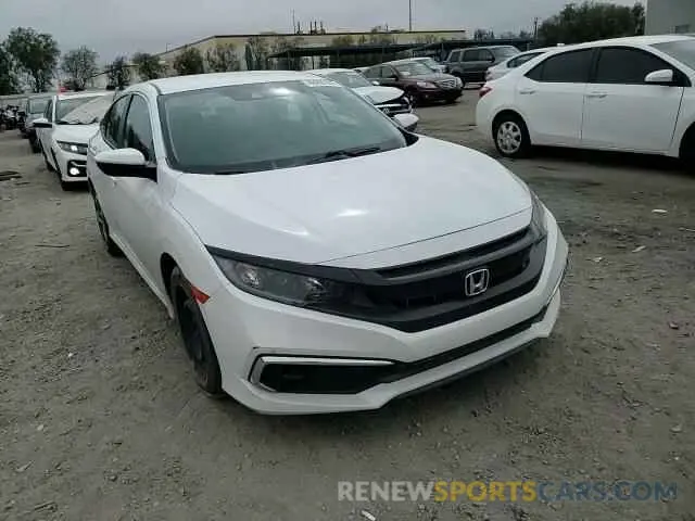 11 Photograph of a damaged car 2HGFC2F65LH554922 HONDA CIVIC 2020