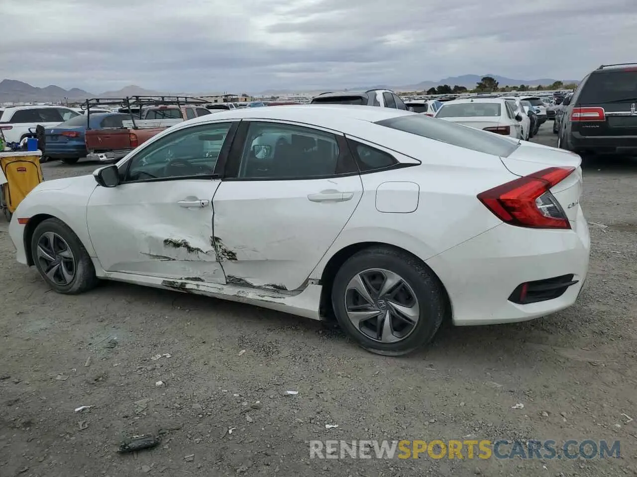 2 Photograph of a damaged car 2HGFC2F65LH554922 HONDA CIVIC 2020