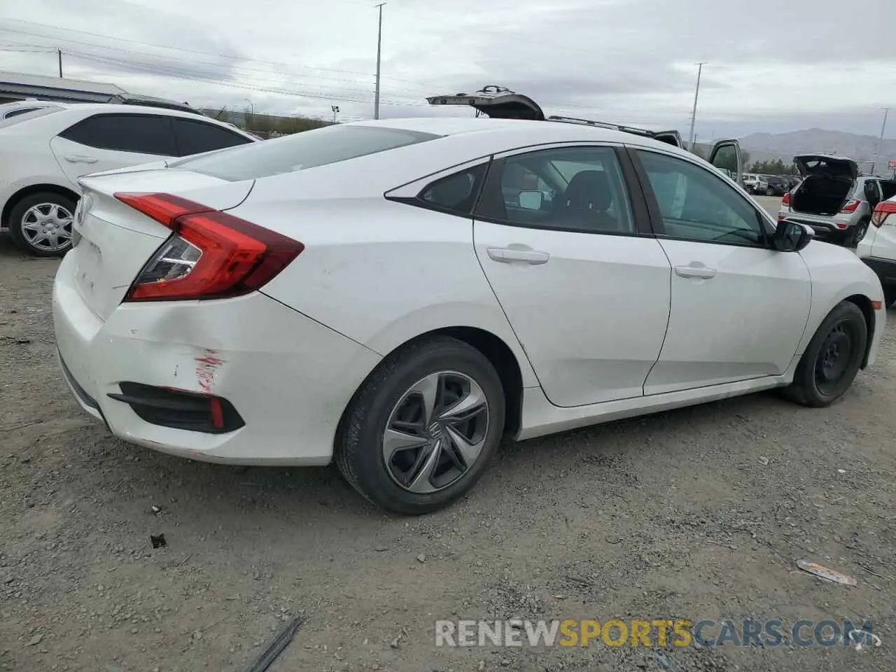 3 Photograph of a damaged car 2HGFC2F65LH554922 HONDA CIVIC 2020