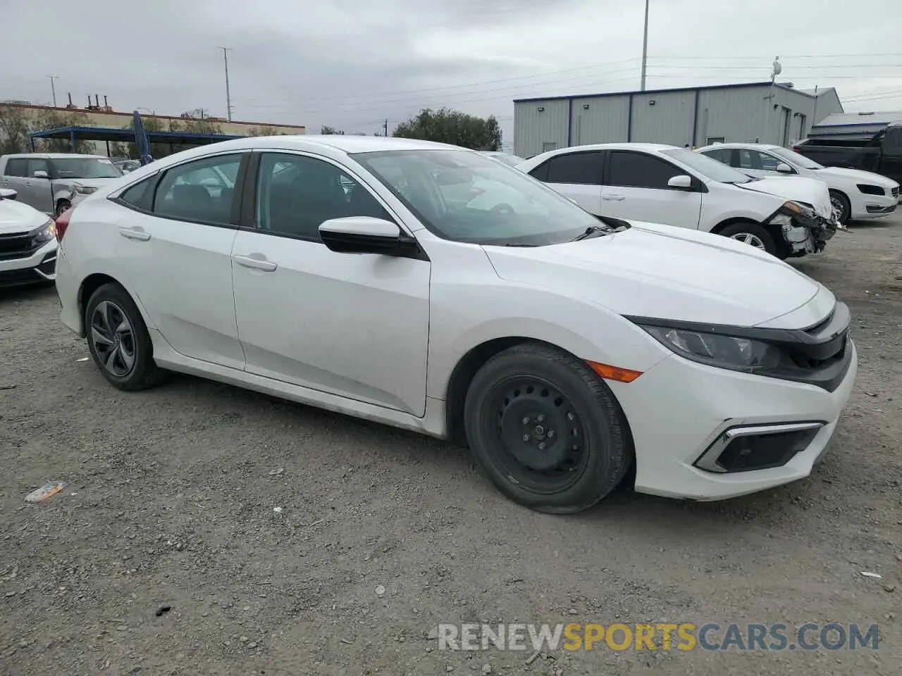 4 Photograph of a damaged car 2HGFC2F65LH554922 HONDA CIVIC 2020