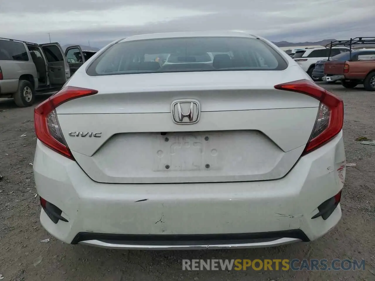 6 Photograph of a damaged car 2HGFC2F65LH554922 HONDA CIVIC 2020