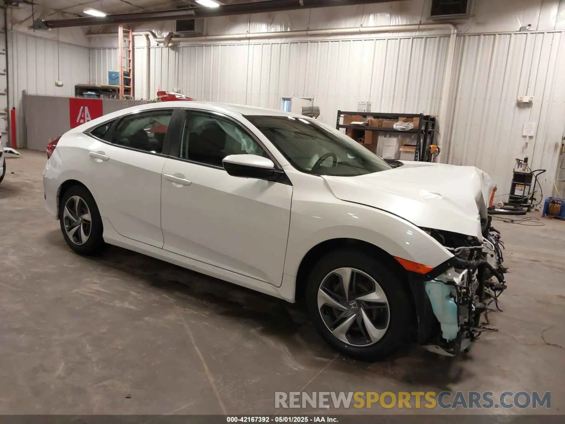 1 Photograph of a damaged car 2HGFC2F65LH561434 HONDA CIVIC 2020