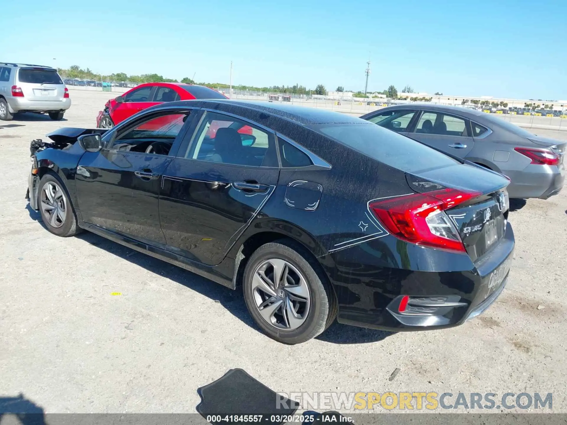 3 Photograph of a damaged car 2HGFC2F65LH564964 HONDA CIVIC 2020