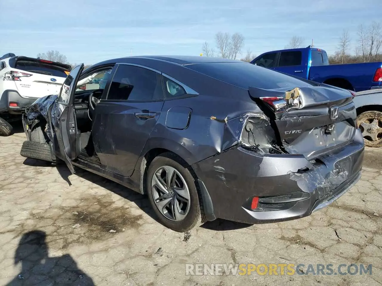 2 Photograph of a damaged car 2HGFC2F65LH575348 HONDA CIVIC 2020