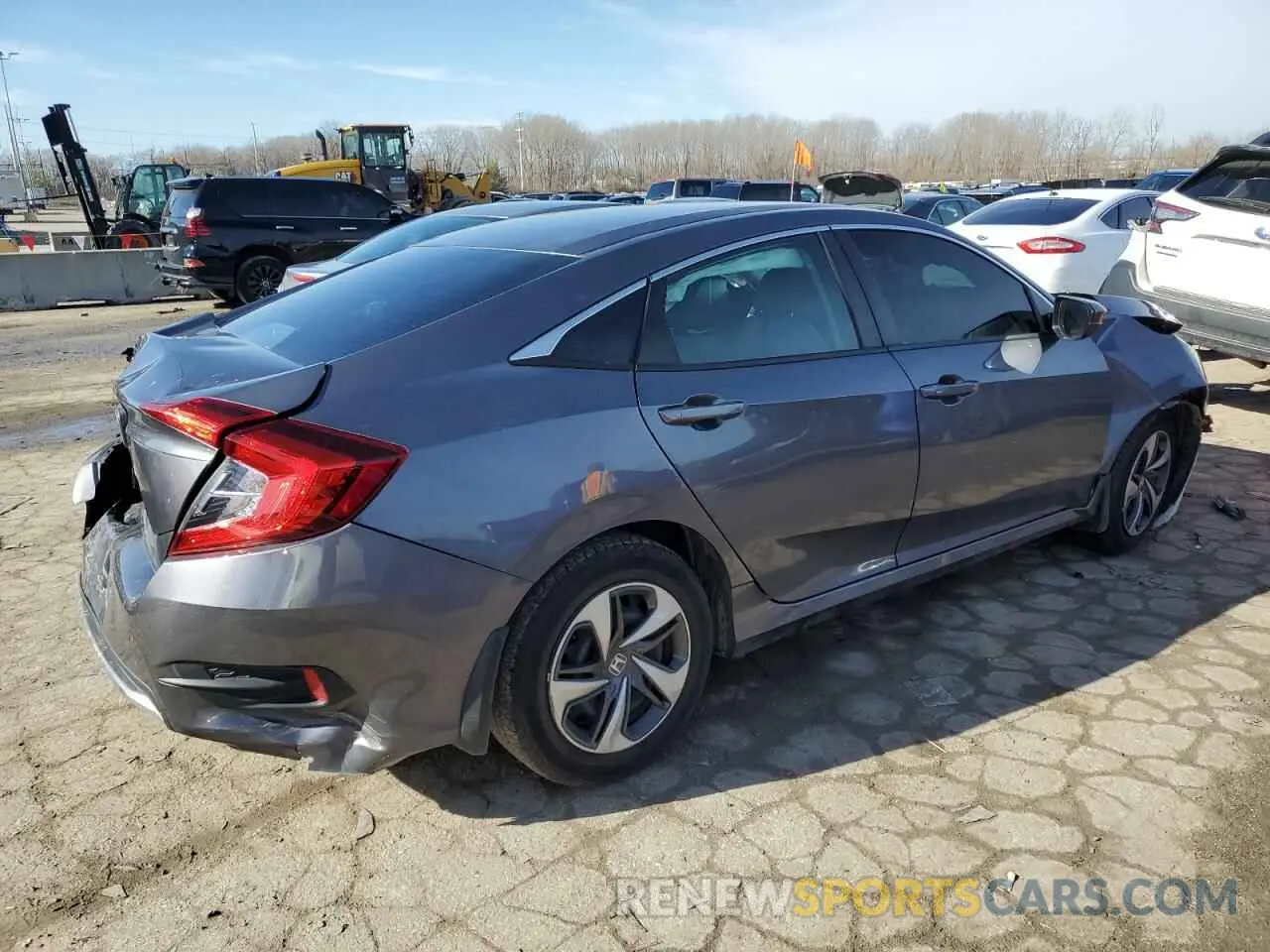 3 Photograph of a damaged car 2HGFC2F65LH575348 HONDA CIVIC 2020