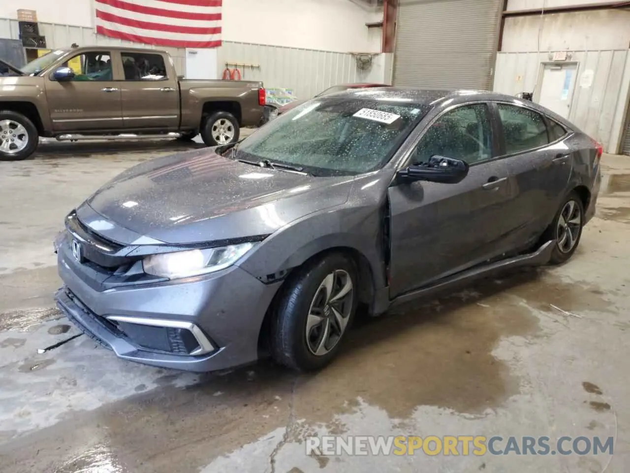 1 Photograph of a damaged car 2HGFC2F65LH575382 HONDA CIVIC 2020