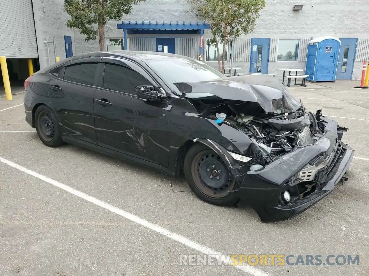 4 Photograph of a damaged car 2HGFC2F65LH584874 HONDA CIVIC 2020