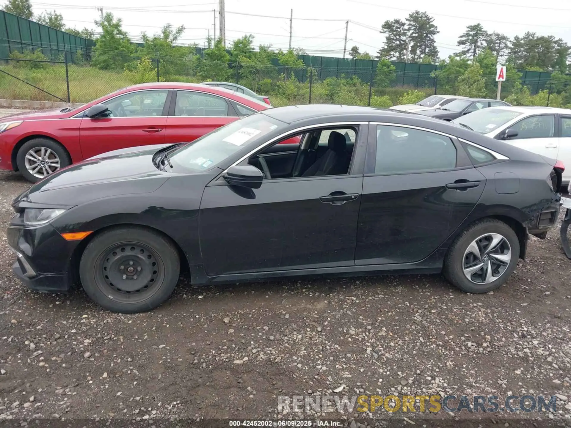 14 Photograph of a damaged car 2HGFC2F65LH587595 HONDA CIVIC 2020