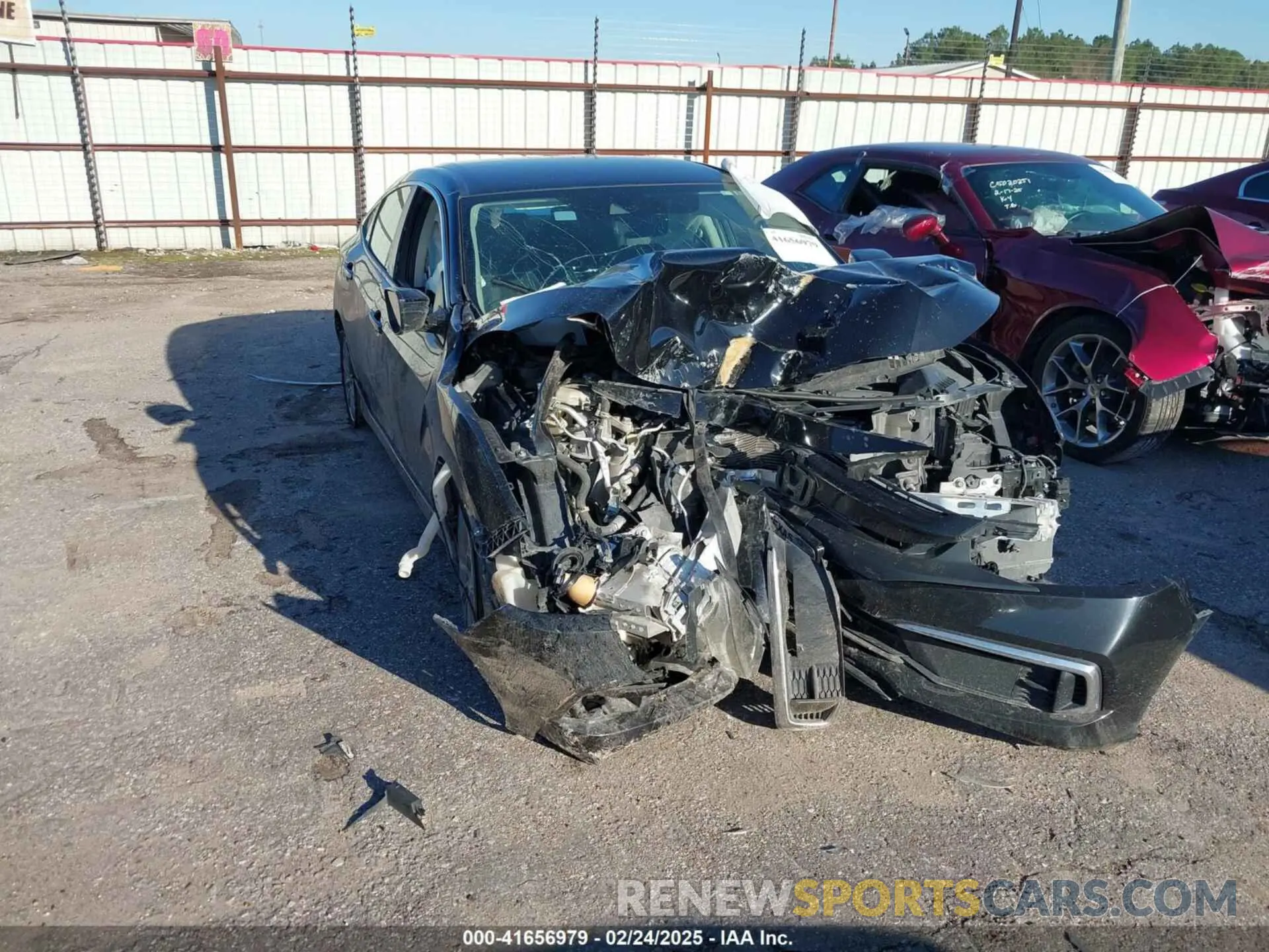 1 Photograph of a damaged car 2HGFC2F65LH599276 HONDA CIVIC 2020