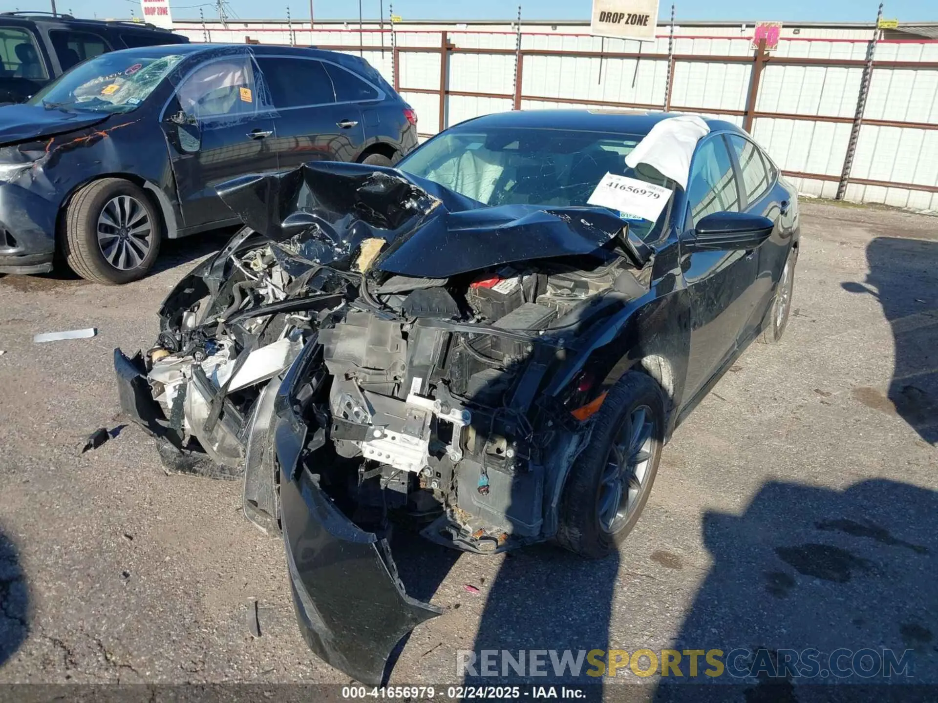 2 Photograph of a damaged car 2HGFC2F65LH599276 HONDA CIVIC 2020