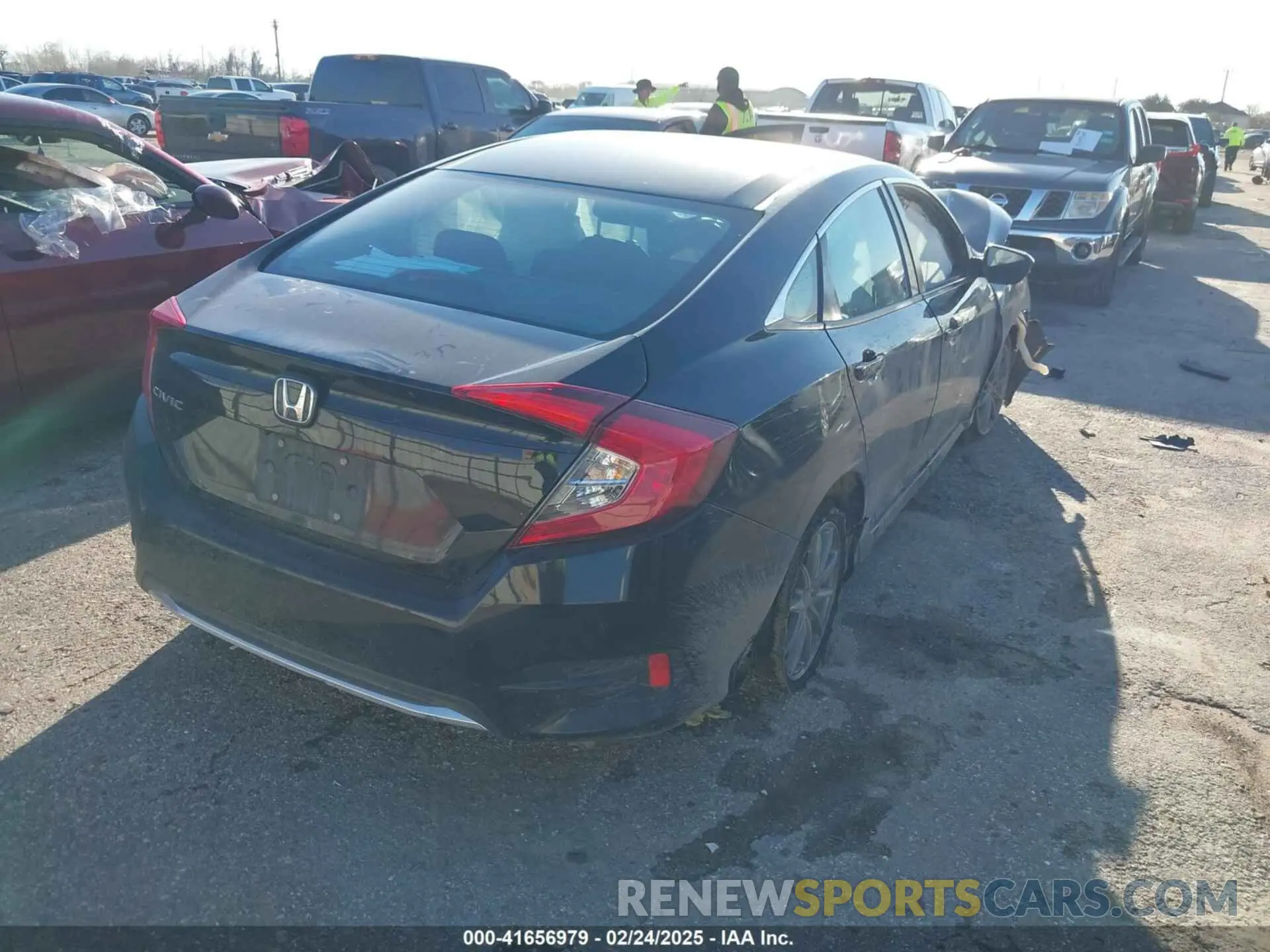 4 Photograph of a damaged car 2HGFC2F65LH599276 HONDA CIVIC 2020