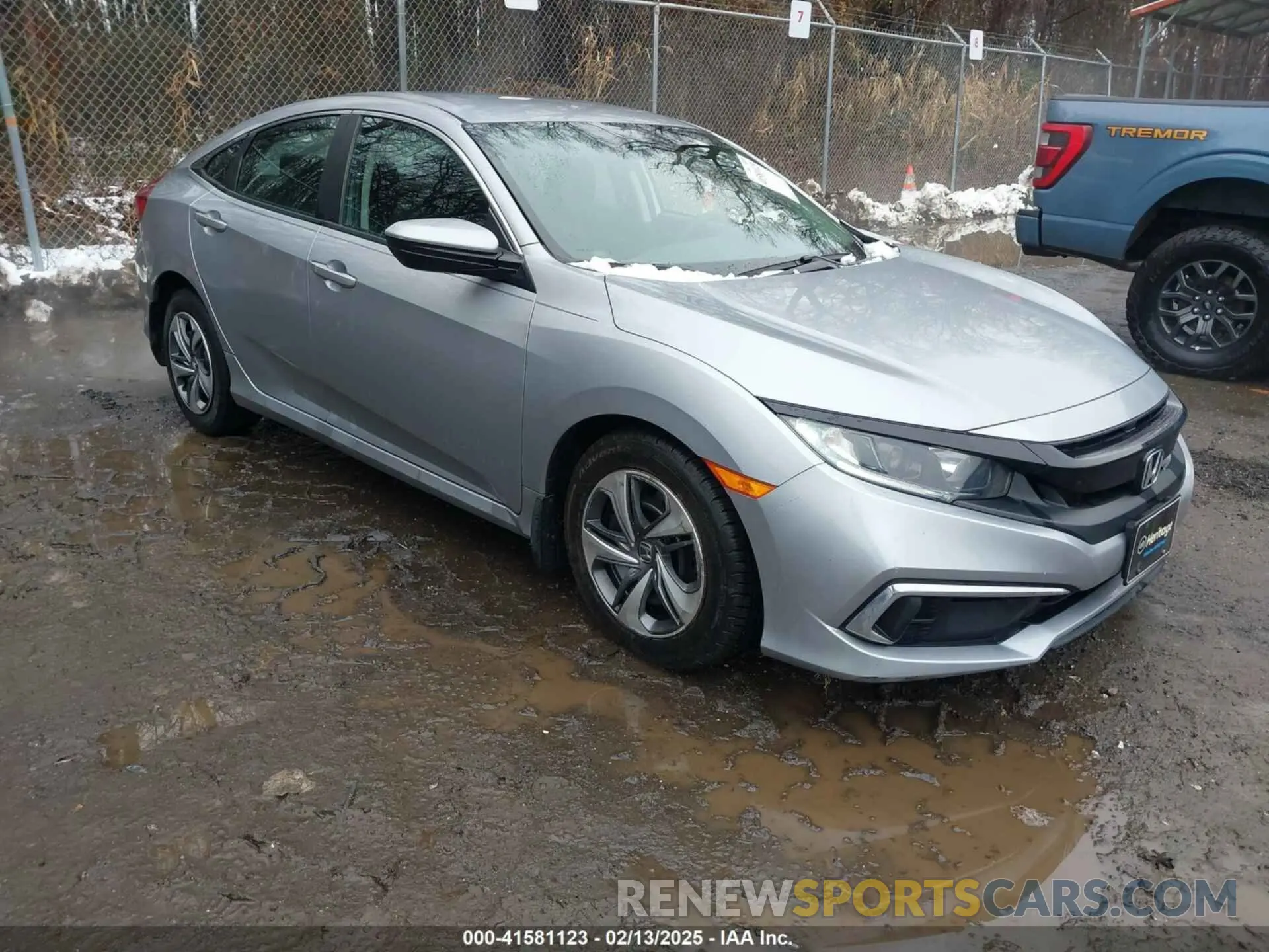 1 Photograph of a damaged car 2HGFC2F66LH502635 HONDA CIVIC 2020