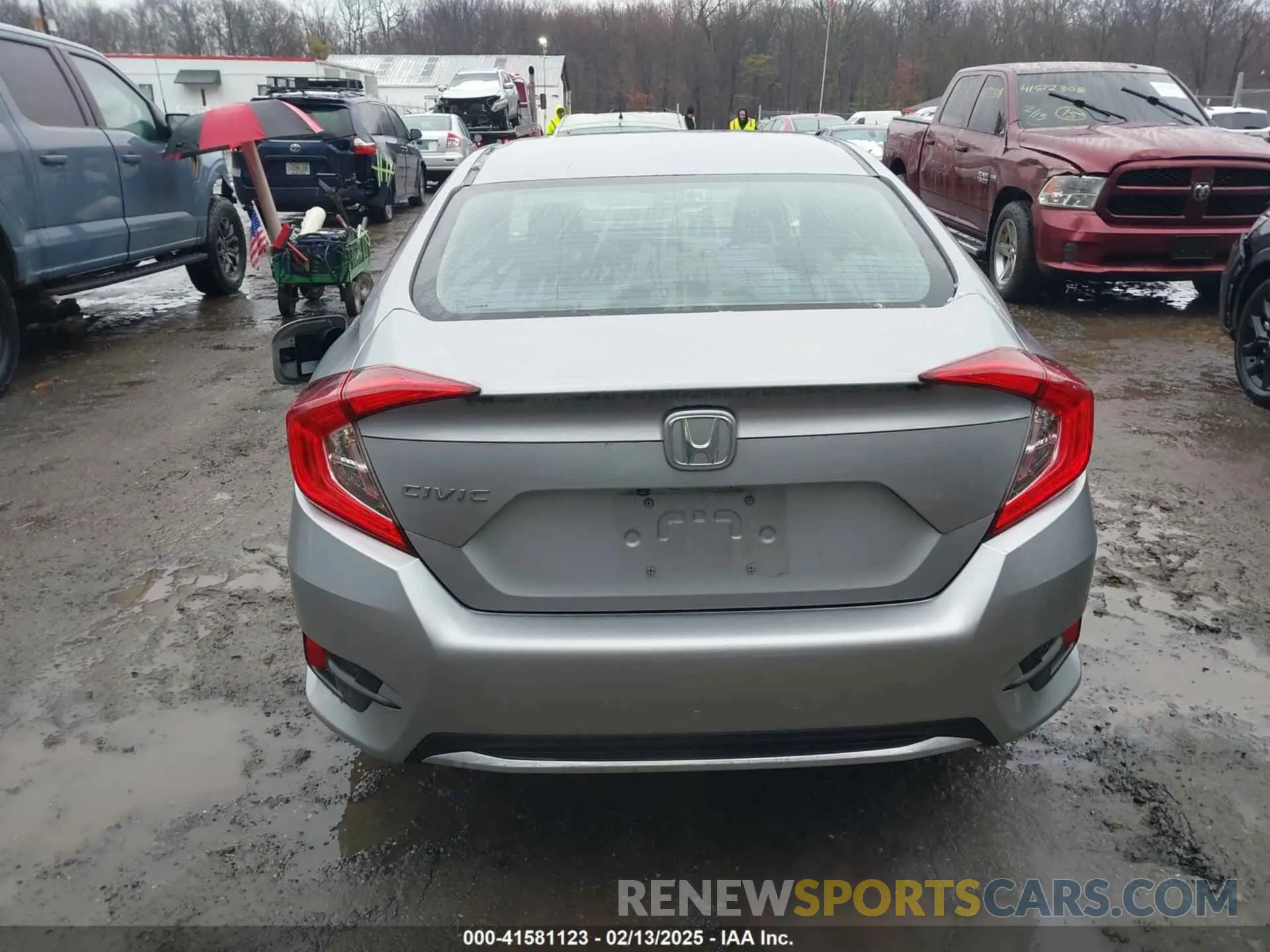 16 Photograph of a damaged car 2HGFC2F66LH502635 HONDA CIVIC 2020