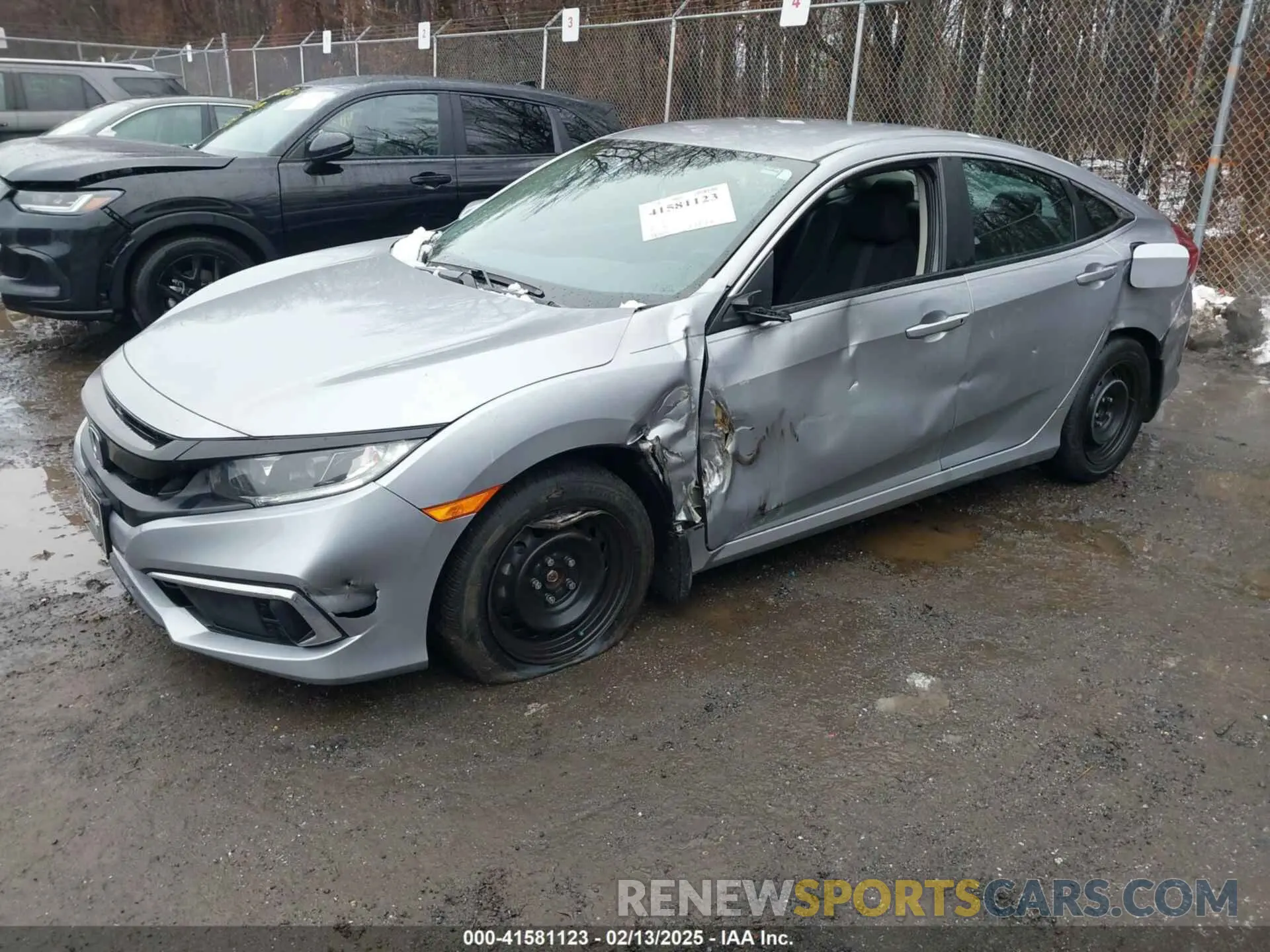 2 Photograph of a damaged car 2HGFC2F66LH502635 HONDA CIVIC 2020