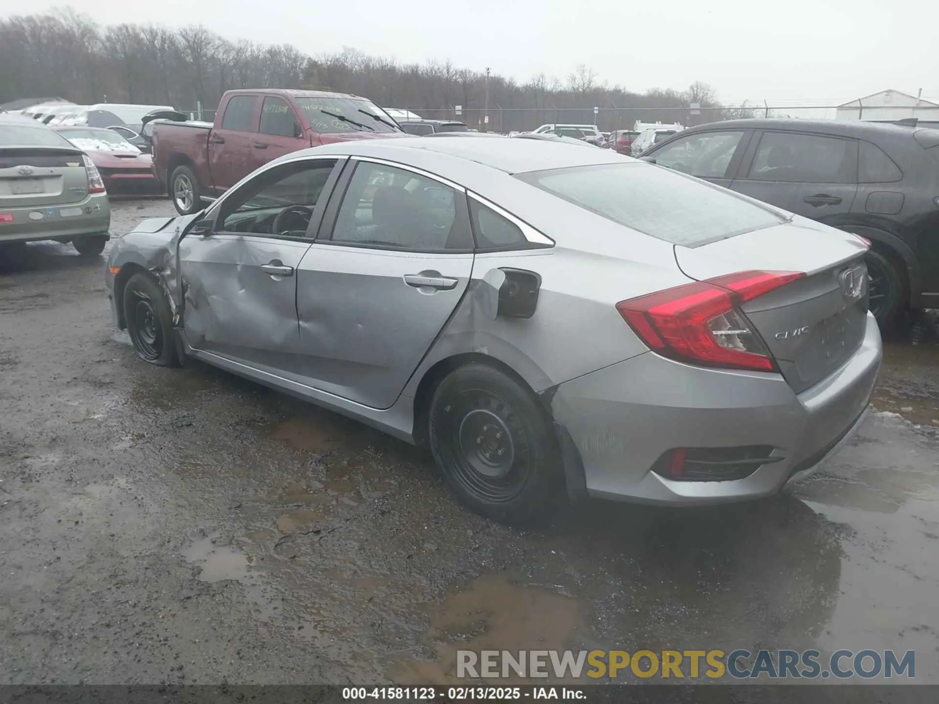 3 Photograph of a damaged car 2HGFC2F66LH502635 HONDA CIVIC 2020