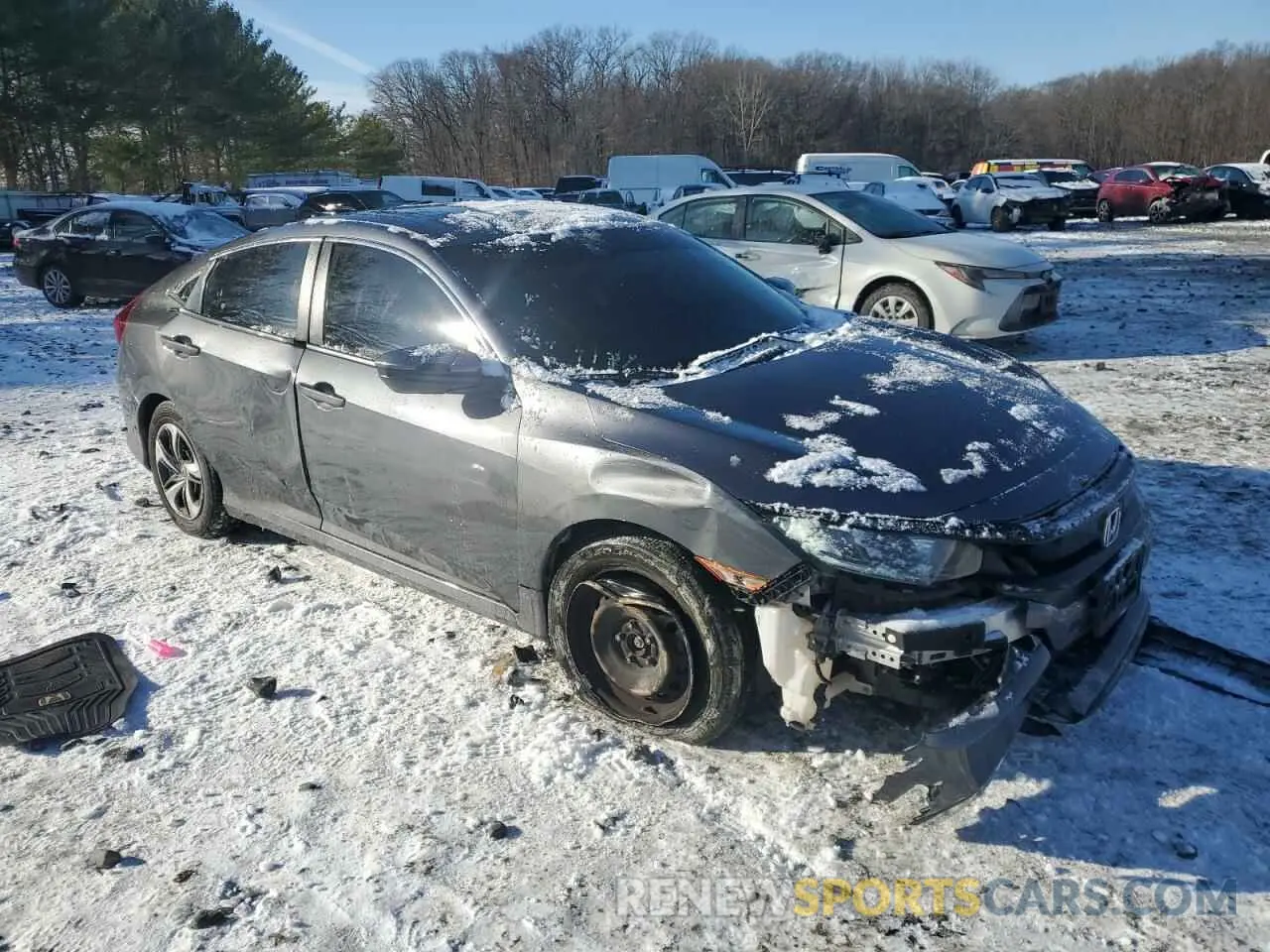 4 Photograph of a damaged car 2HGFC2F66LH530273 HONDA CIVIC 2020