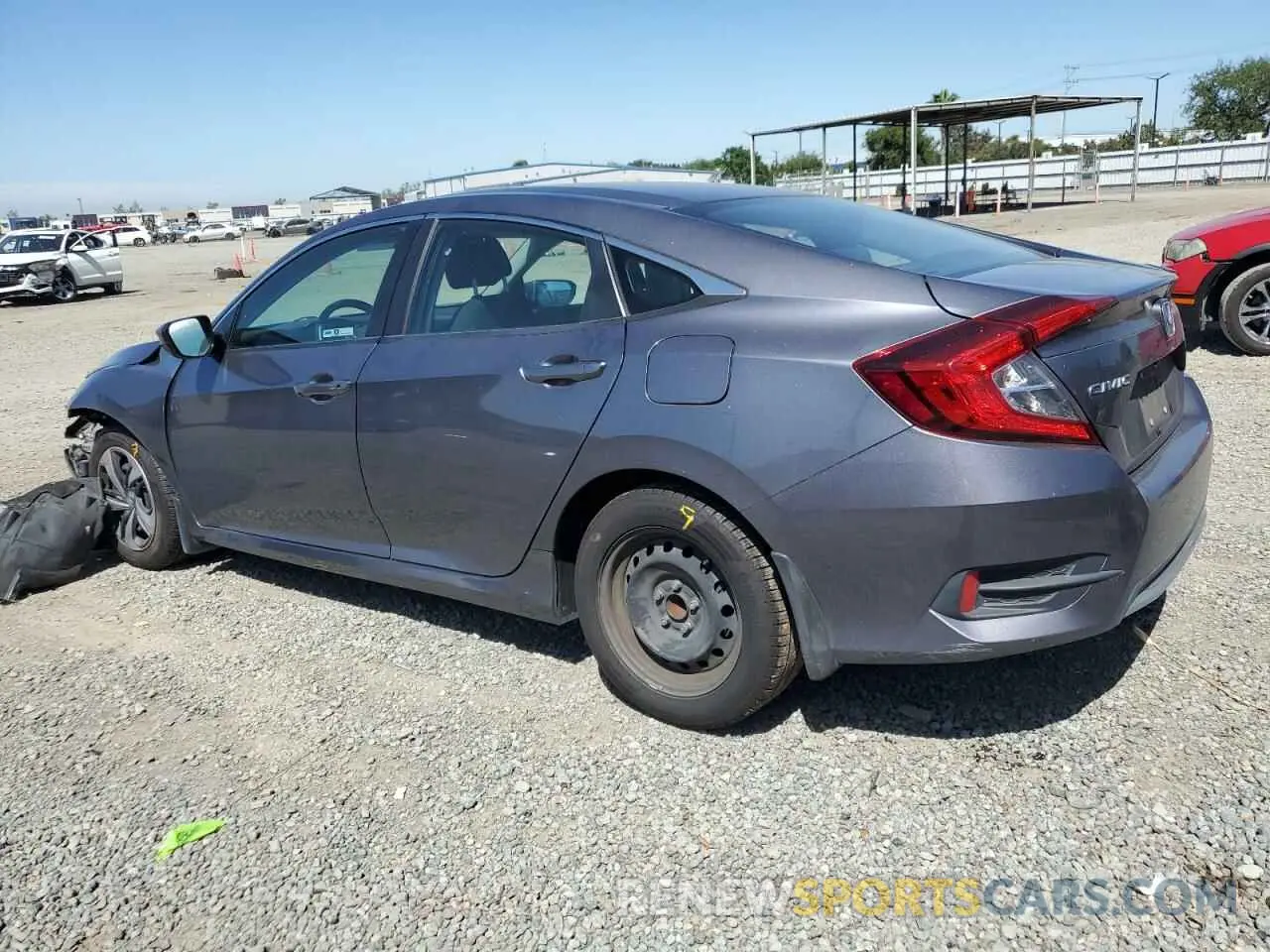 2 Photograph of a damaged car 2HGFC2F66LH542018 HONDA CIVIC 2020
