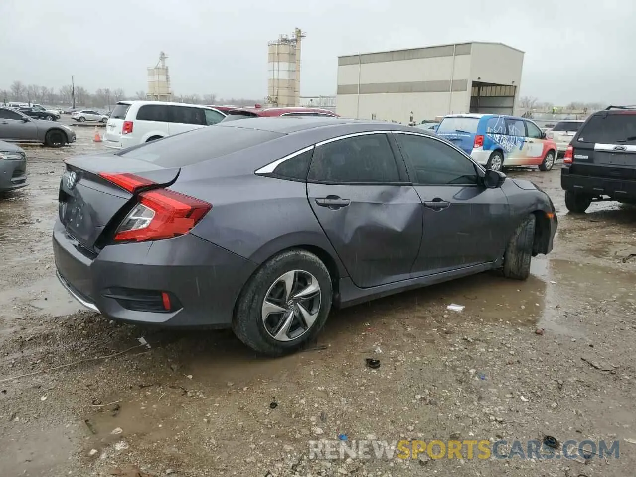 3 Photograph of a damaged car 2HGFC2F66LH552791 HONDA CIVIC 2020