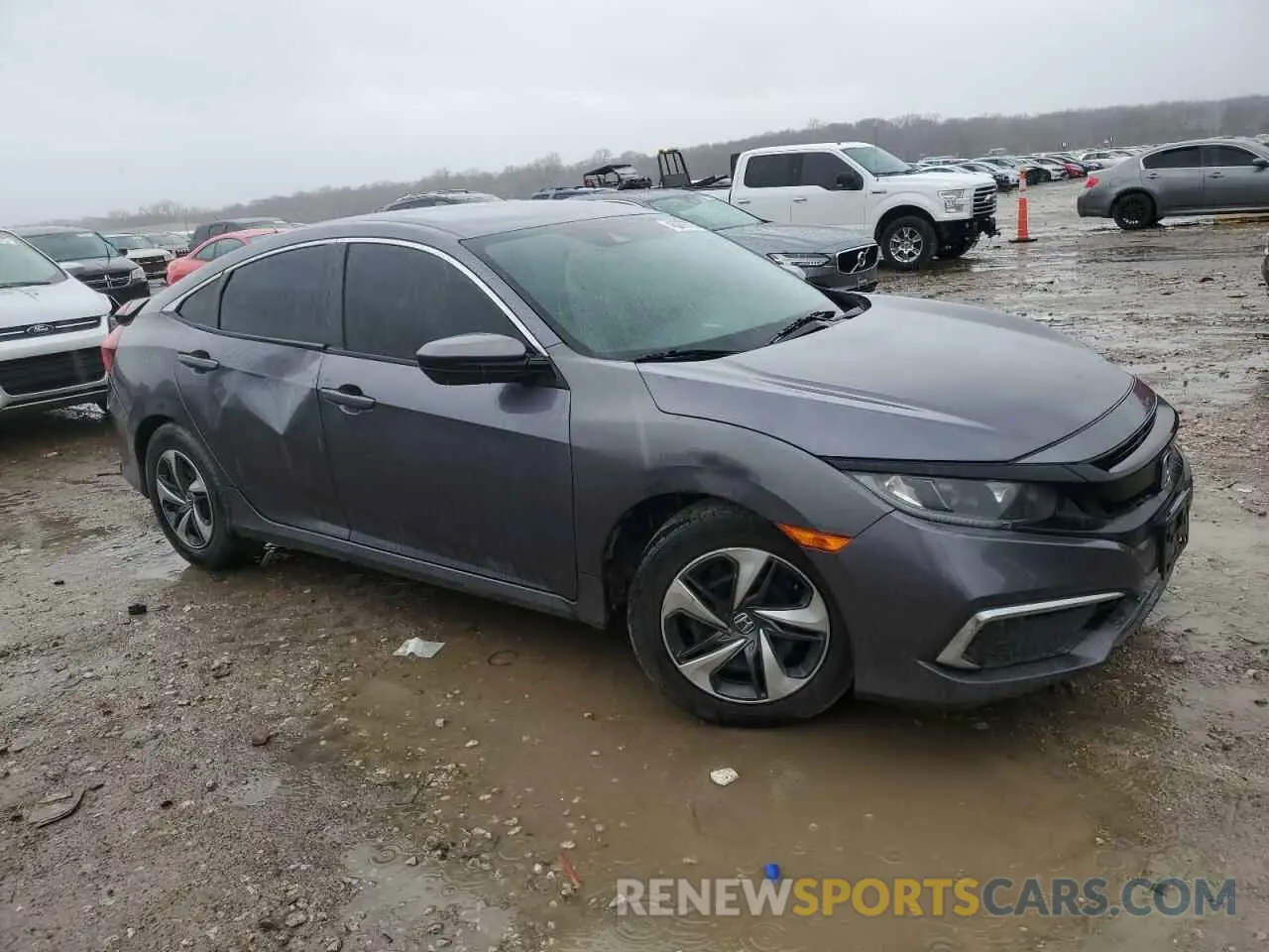 4 Photograph of a damaged car 2HGFC2F66LH552791 HONDA CIVIC 2020