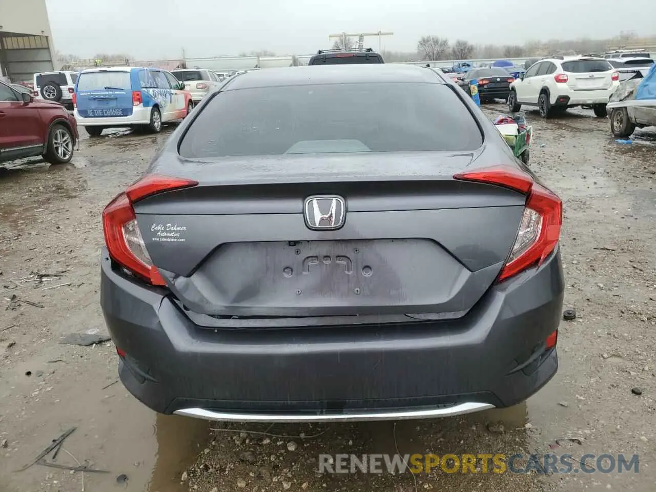6 Photograph of a damaged car 2HGFC2F66LH552791 HONDA CIVIC 2020