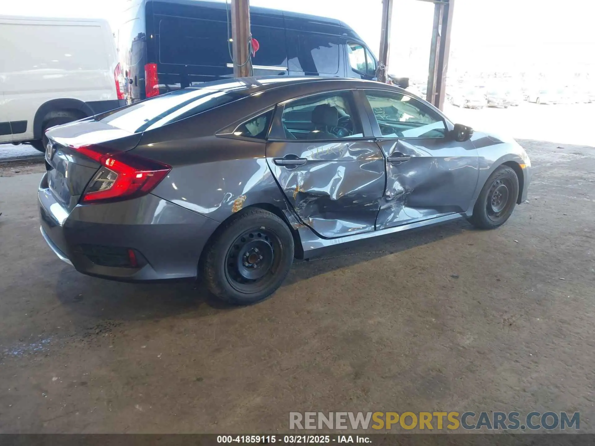 4 Photograph of a damaged car 2HGFC2F66LH554007 HONDA CIVIC 2020
