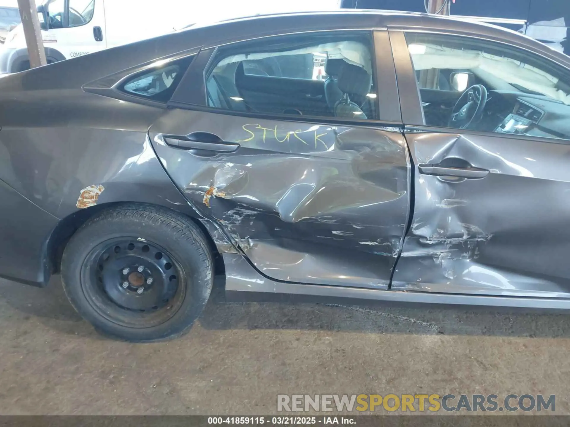 6 Photograph of a damaged car 2HGFC2F66LH554007 HONDA CIVIC 2020