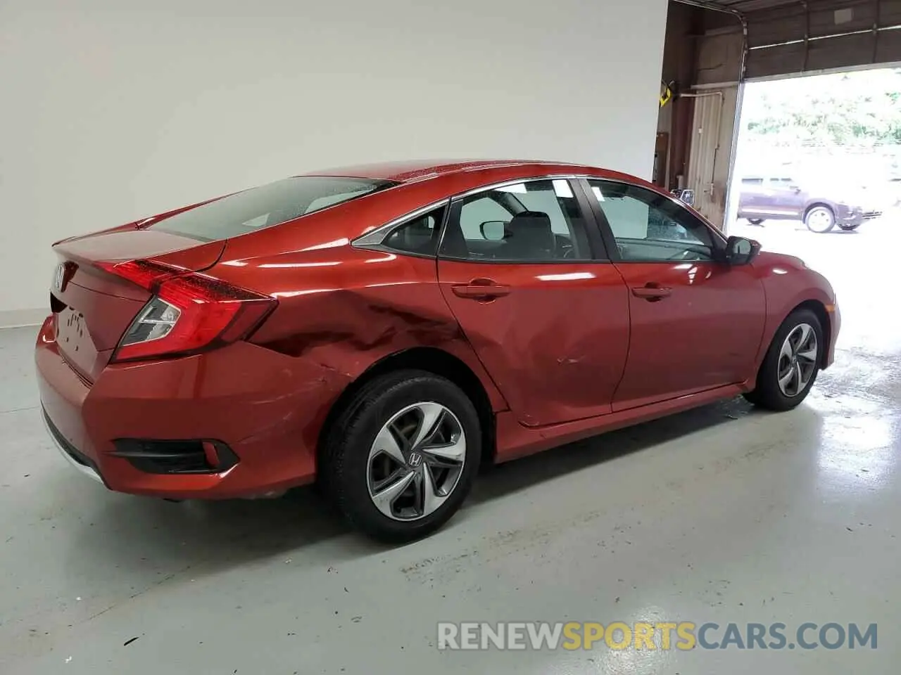 3 Photograph of a damaged car 2HGFC2F66LH554489 HONDA CIVIC 2020
