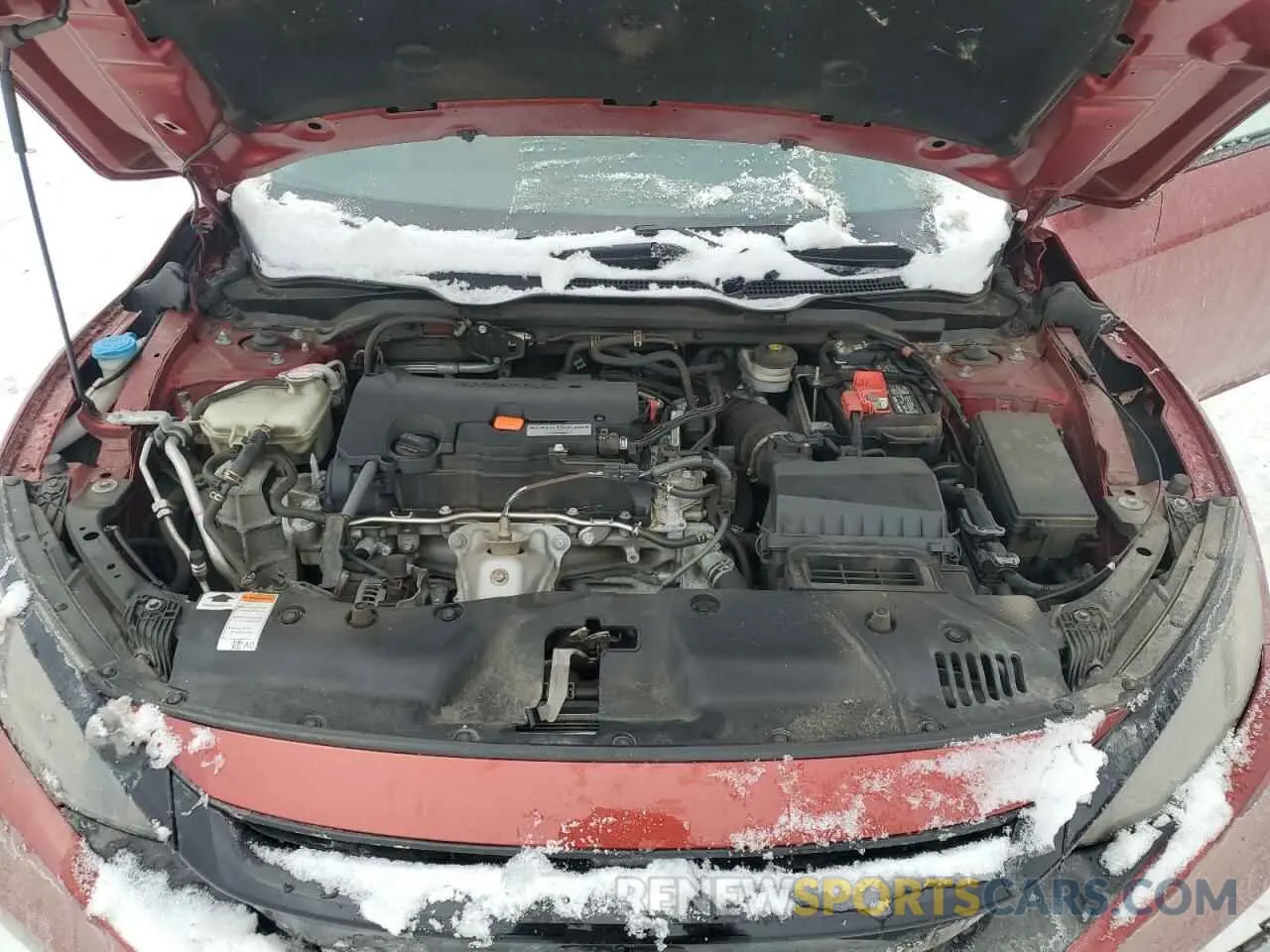 11 Photograph of a damaged car 2HGFC2F66LH557232 HONDA CIVIC 2020