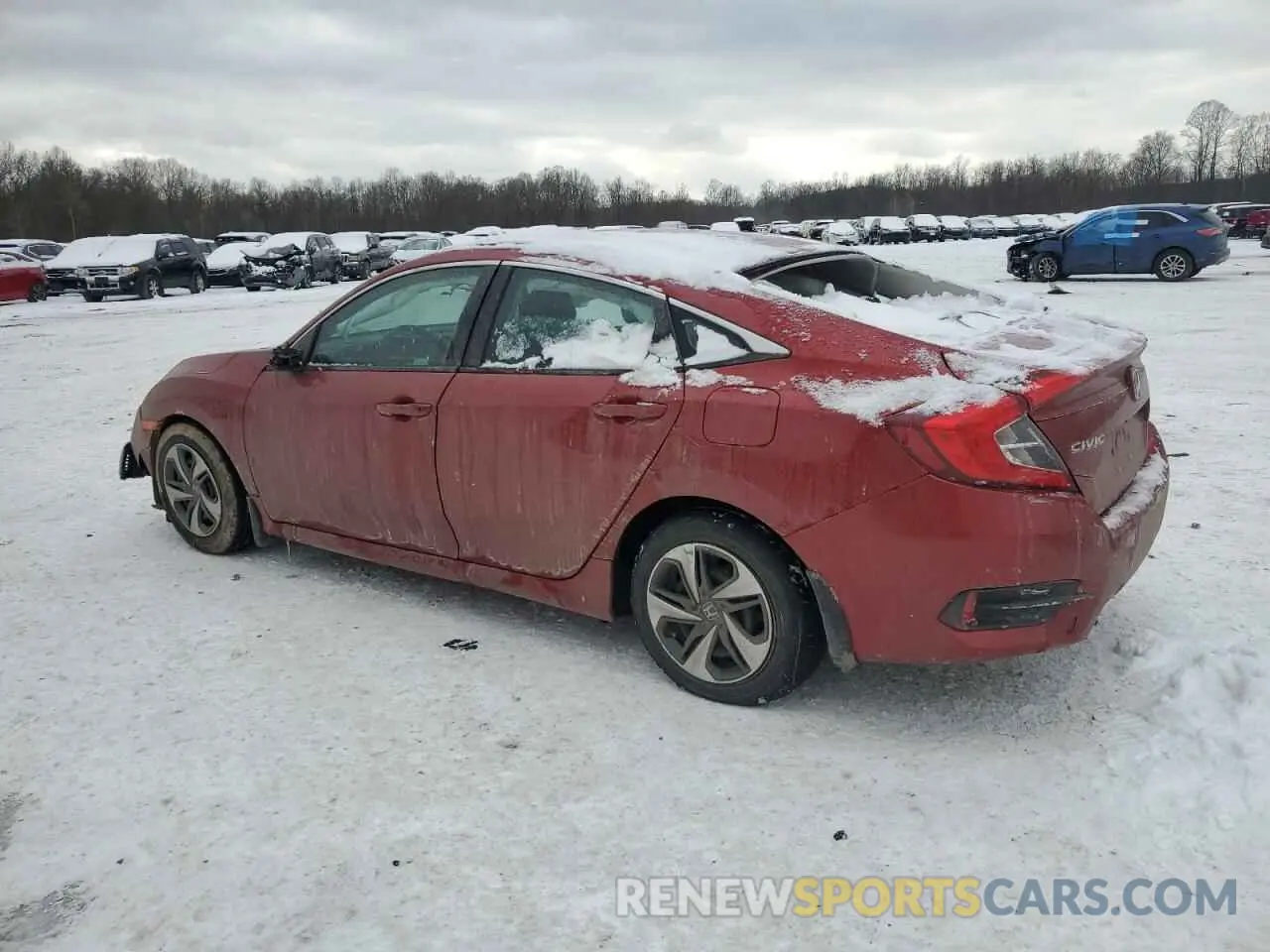 2 Photograph of a damaged car 2HGFC2F66LH557232 HONDA CIVIC 2020