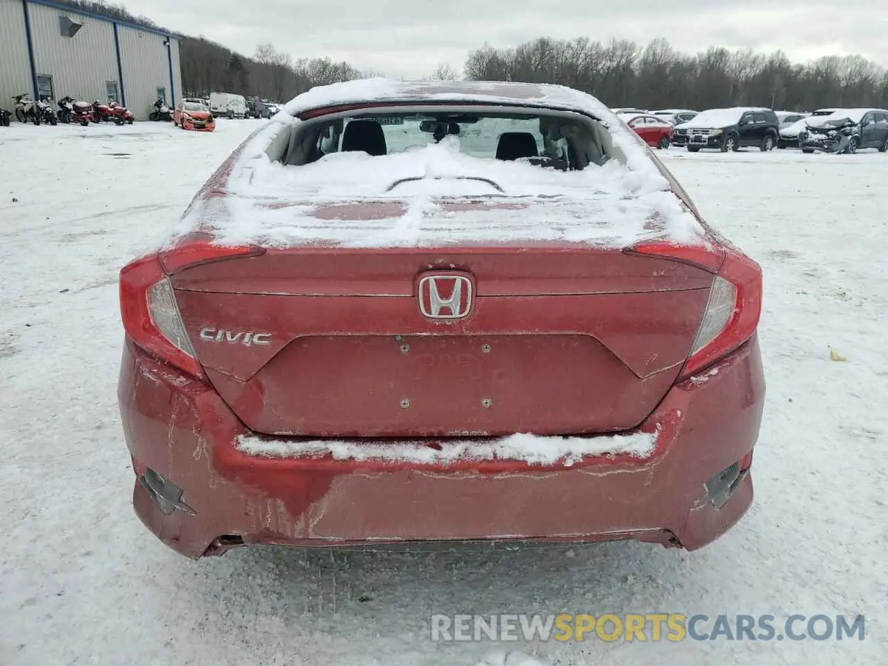 6 Photograph of a damaged car 2HGFC2F66LH557232 HONDA CIVIC 2020