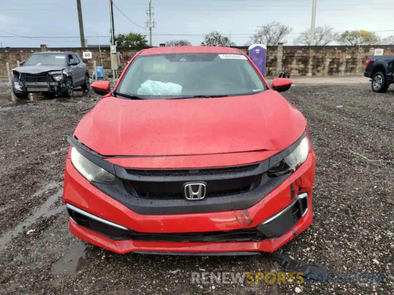 5 Photograph of a damaged car 2HGFC2F66LH566092 HONDA CIVIC 2020