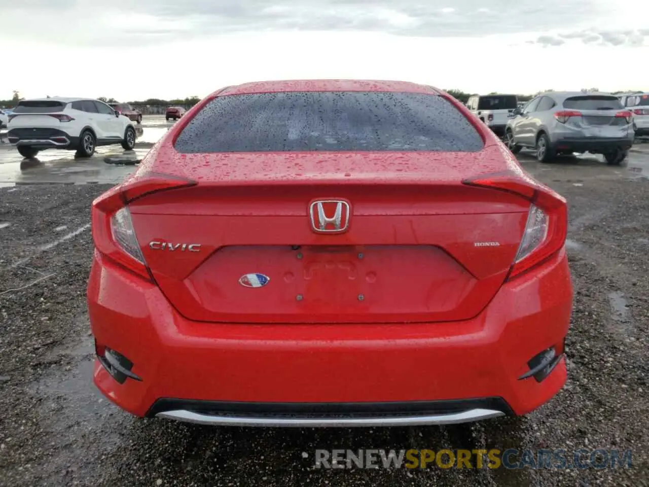 6 Photograph of a damaged car 2HGFC2F66LH566092 HONDA CIVIC 2020